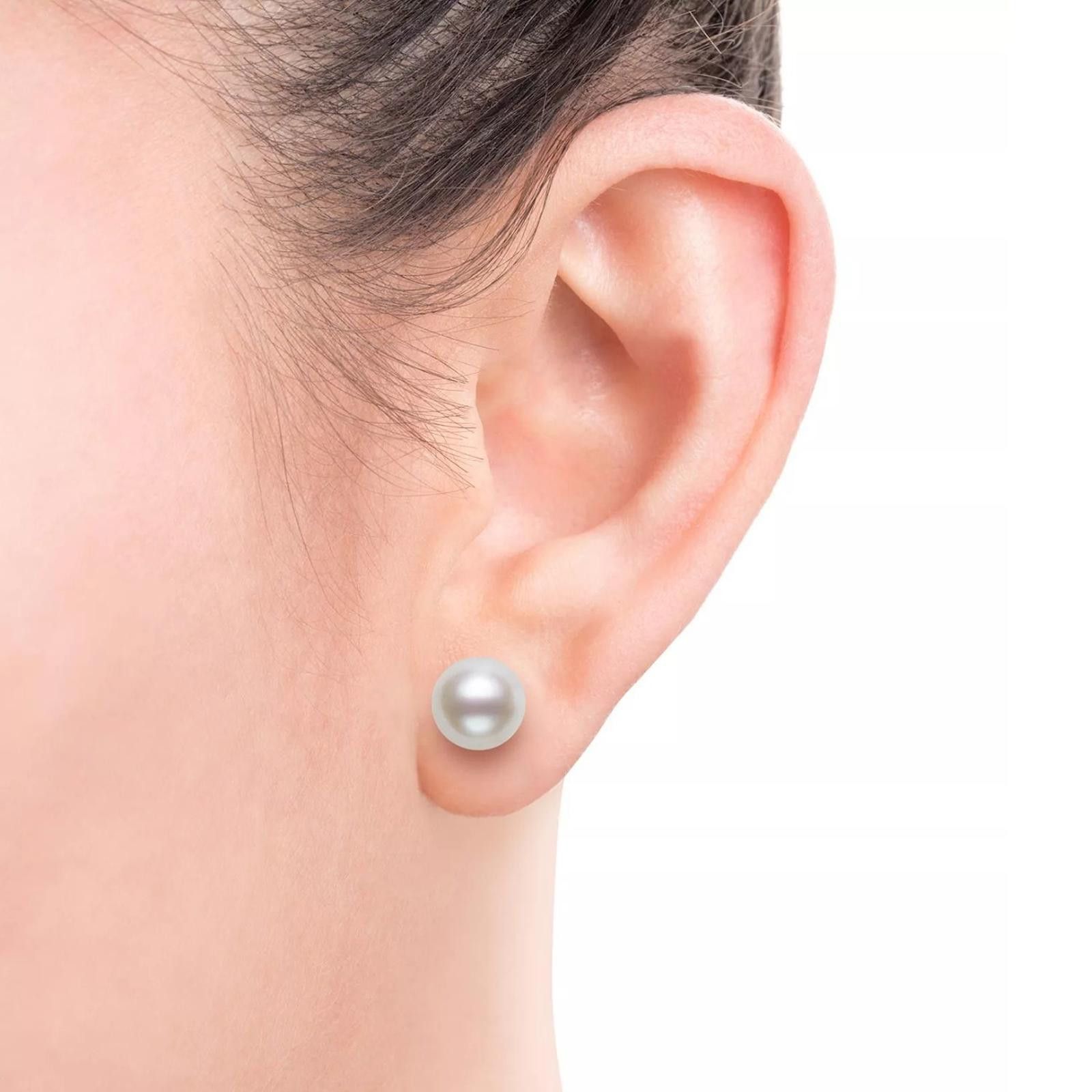 Other Belle de Mer Freshwater Pearl Stud Earrings in 14k Gold 7mm Size ONE SIZE - 7 Thumbnail