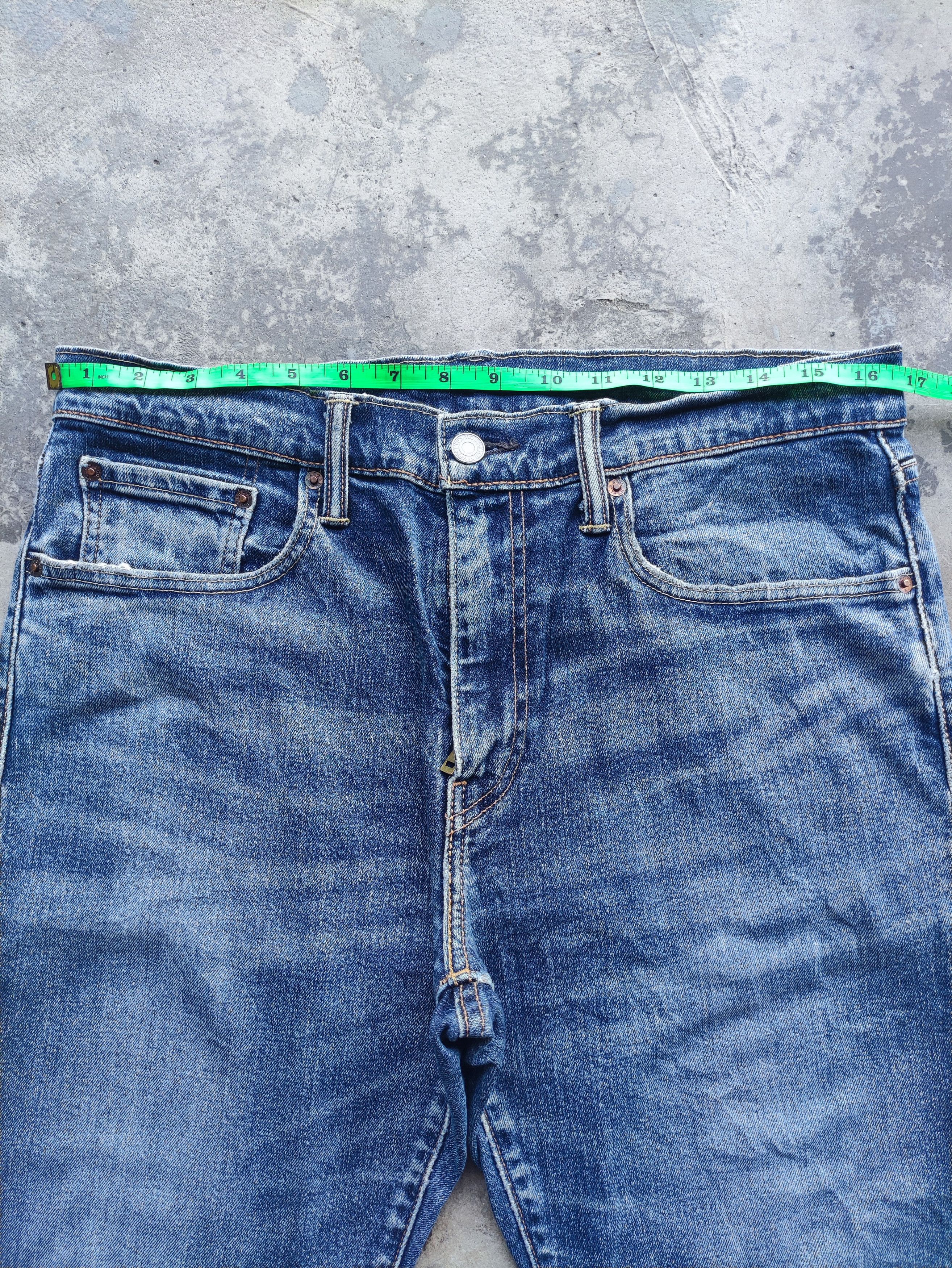 Levi's Vintage Levi's Brand Straight Denim Faded Distressed Pants Size US 34 / EU 50 - 6 Thumbnail