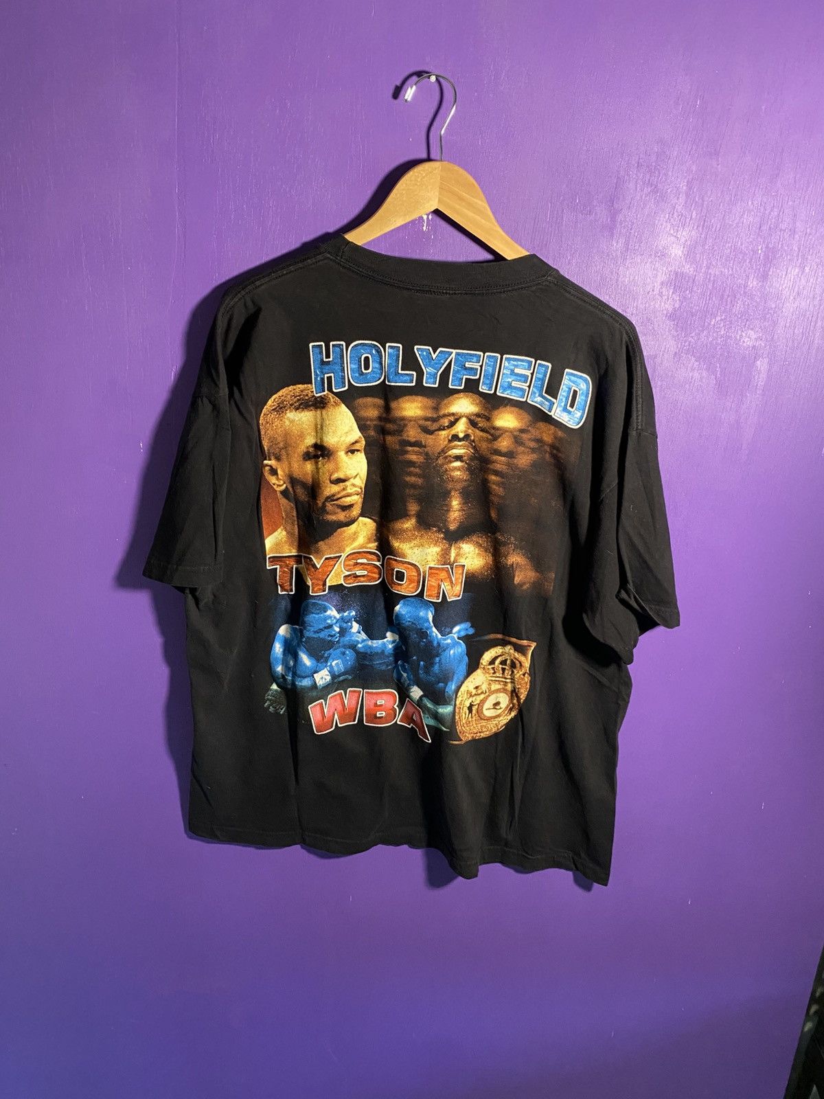 Rap Tees Vintage 90s WBA Holyfield vs Tyson rap tee Size US XL / EU 56 / 4 - 2 Thumbnail