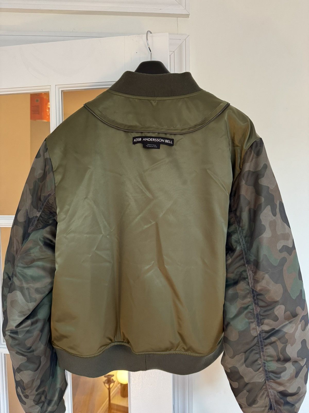 Andersson Bell Andersson Bell Camo Mesh Sleeve Bomber Jacket Size US L / EU 52-54 / 3 - 5 Thumbnail