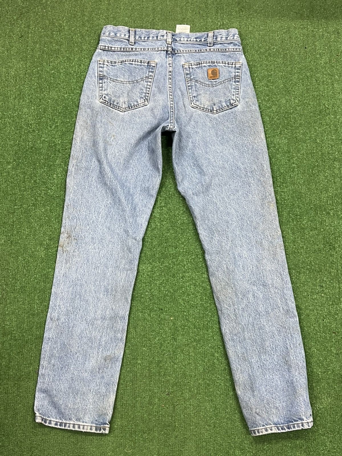 Carhartt Vintage Y2K Carhartt B18 STW Work Jeans Size US 33 - 6 Thumbnail