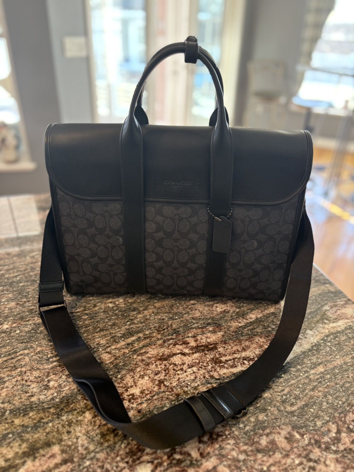 Coach × Designer Gotham Portfolio Bag In Signature Canvas Size ONE SIZE - 2 Thumbnail