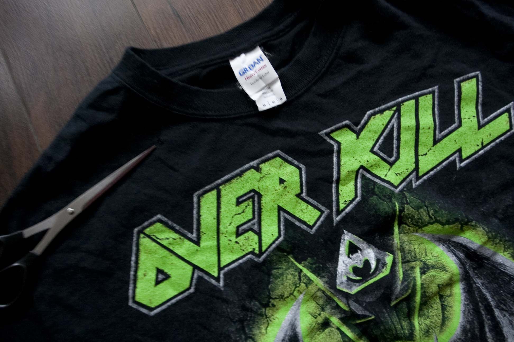 Band Tees OverKill T Shirt White Devil Armory 2014 Tour Size M Size US M / EU 48-50 / 2 - 2 Thumbnail