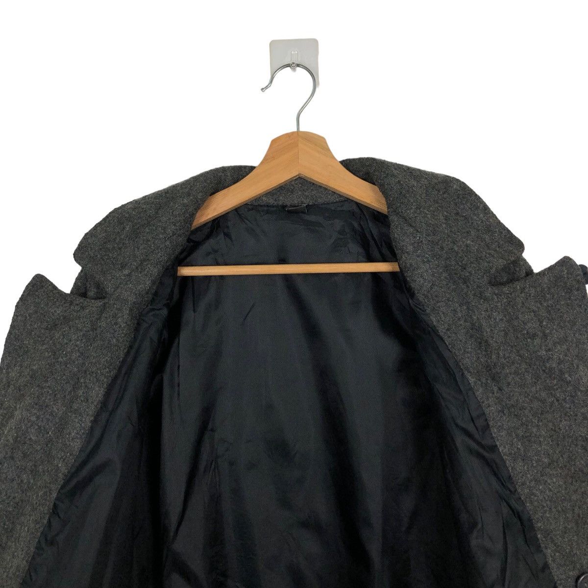 Japanese Brand VINTAGE WOOL BOMBER JACKET JAPAN ISSEY MIYAKE DESIGN Size US M / EU 48-50 / 2 - 10 Thumbnail