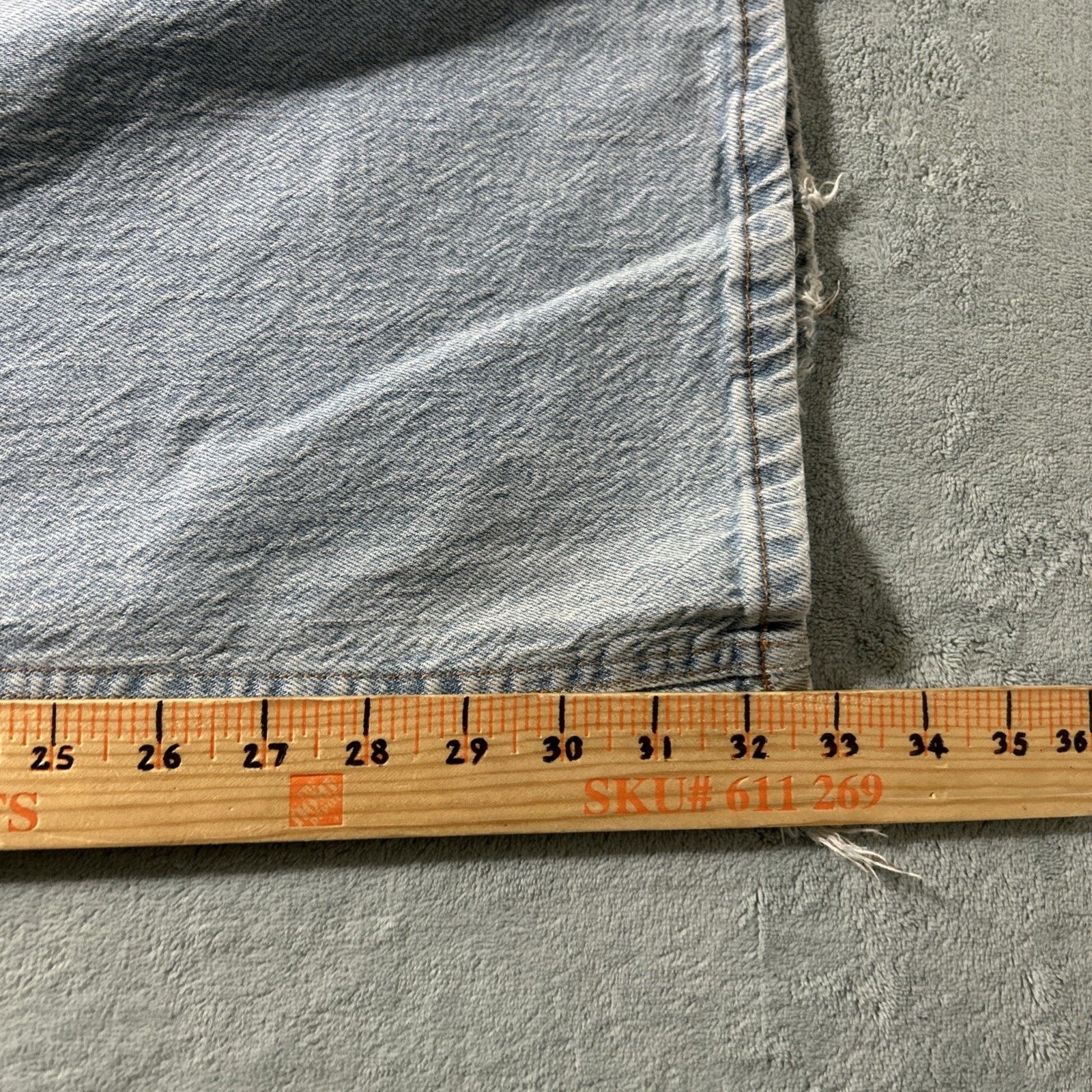 JNCO Aeropostale Beyond Baggy Bell Bottom Jeans 36x33 Flare Dojo Size 36" / US 14 / IT 50 - 12 Thumbnail