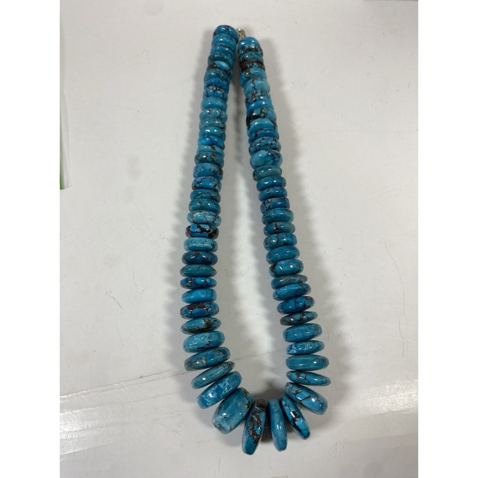 Other Vintage Native American Navajo Turquoise Necklace Size ONE SIZE - 2 Thumbnail