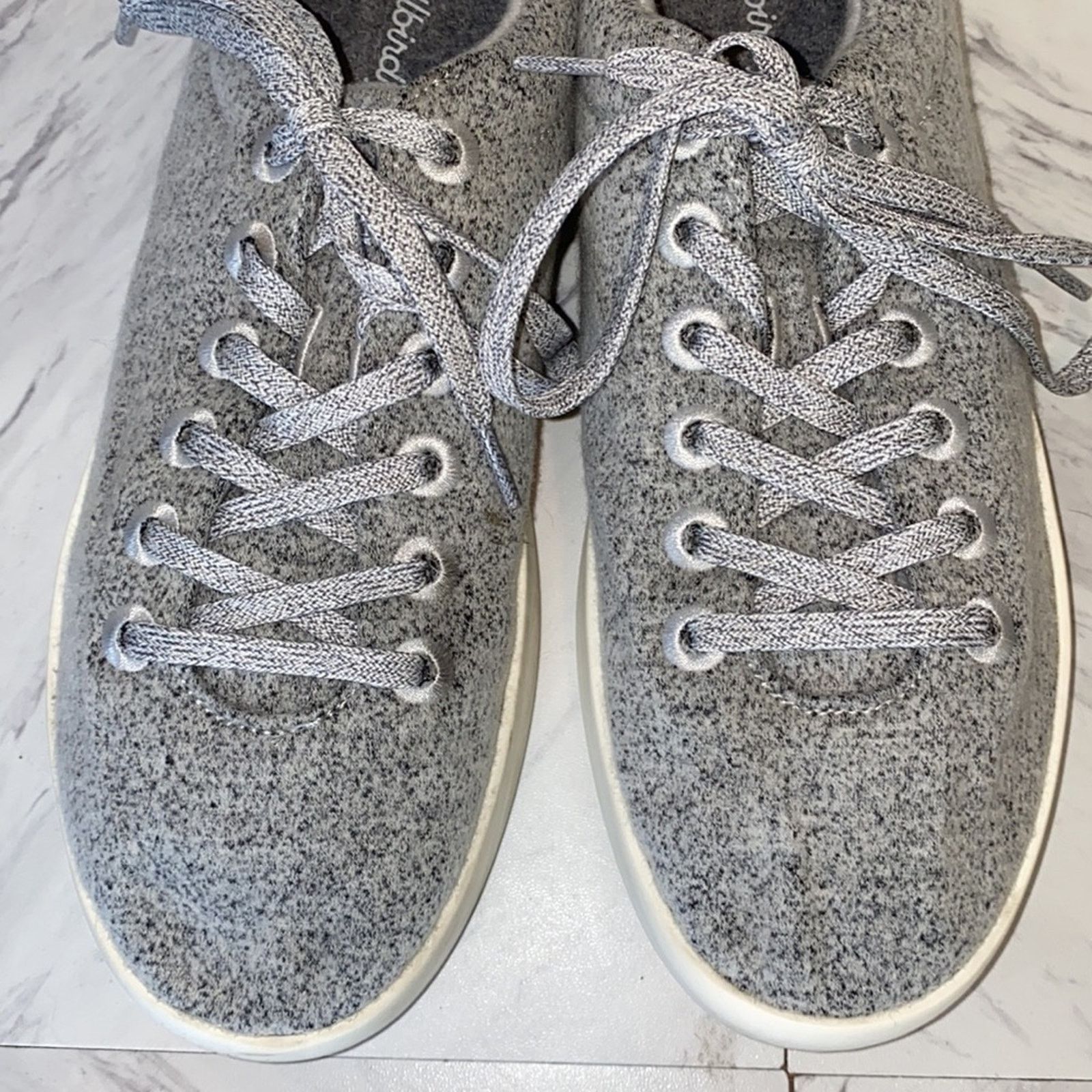 Allbirds Allbirds Men's Wool Runners Light Grey Sneakers Size 10 Size US 10 / EU 43 - 4 Thumbnail