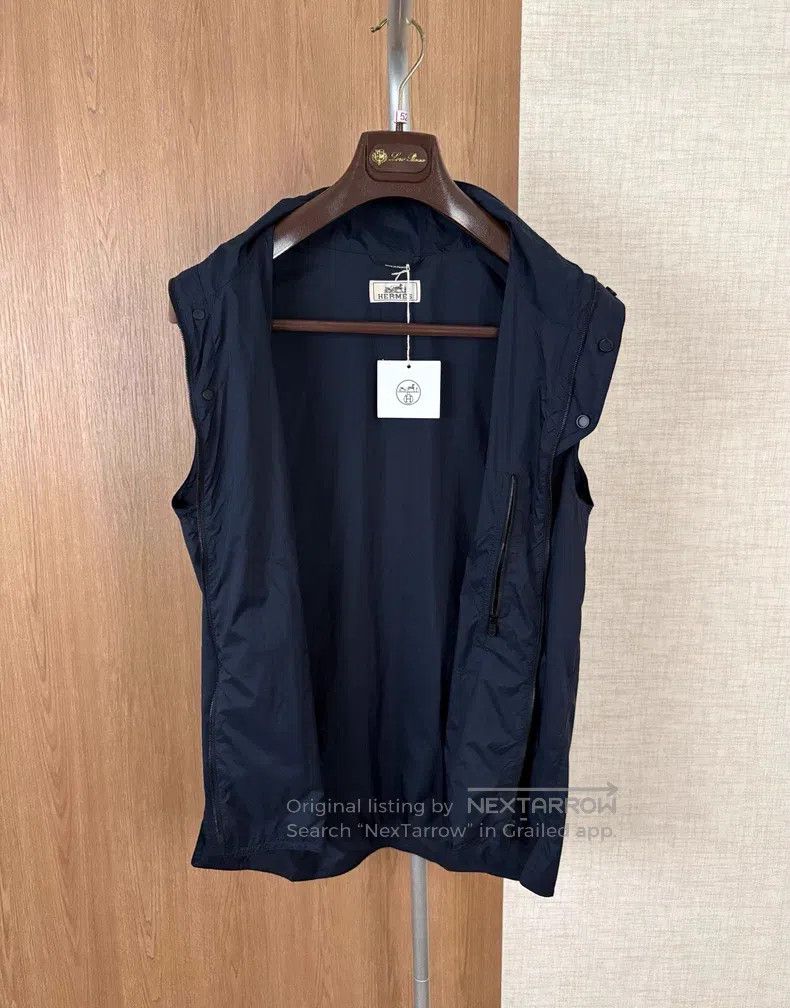 Hermes Hermes Men's tech fabric vest Size US M / EU 48-50 / 2 - 6 Thumbnail