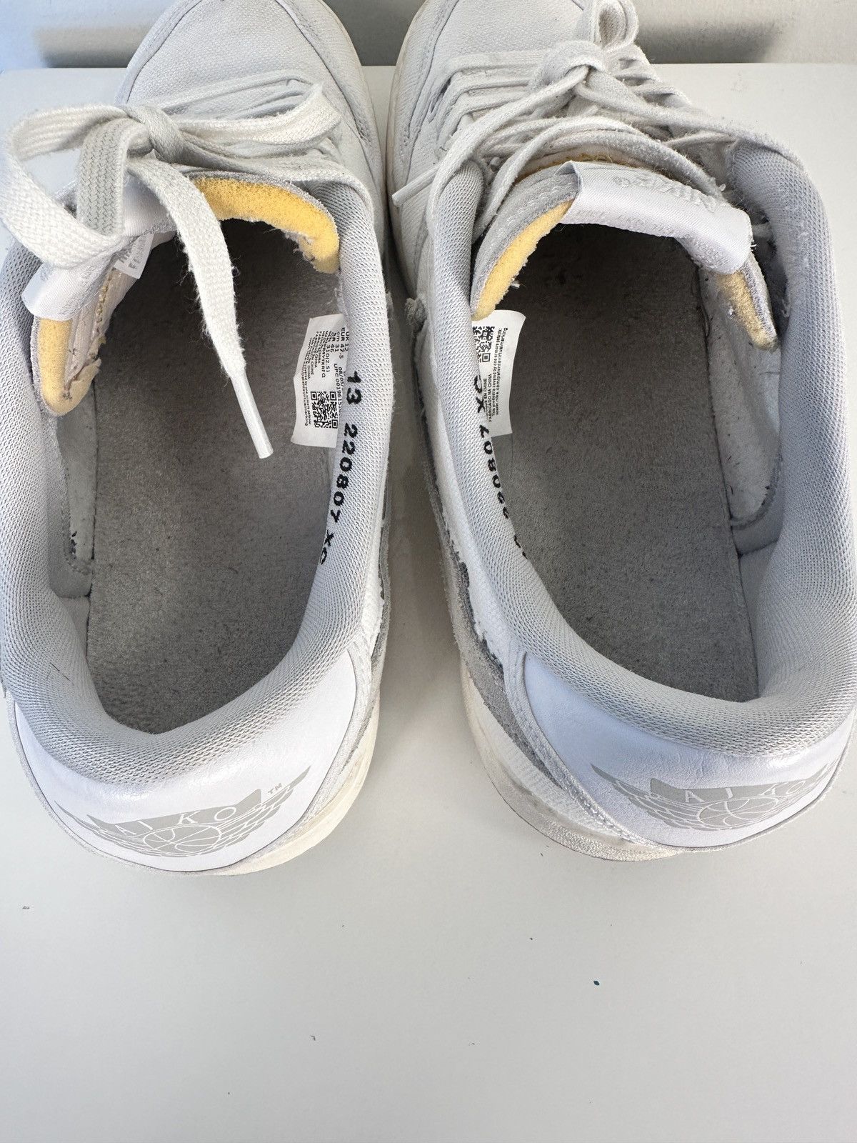 Jordan Brand × Nike Air Jordan 1 AJKO x Union White Canvas Men Sneaker Size 13 Size US 13 / EU 46 - 12 Thumbnail