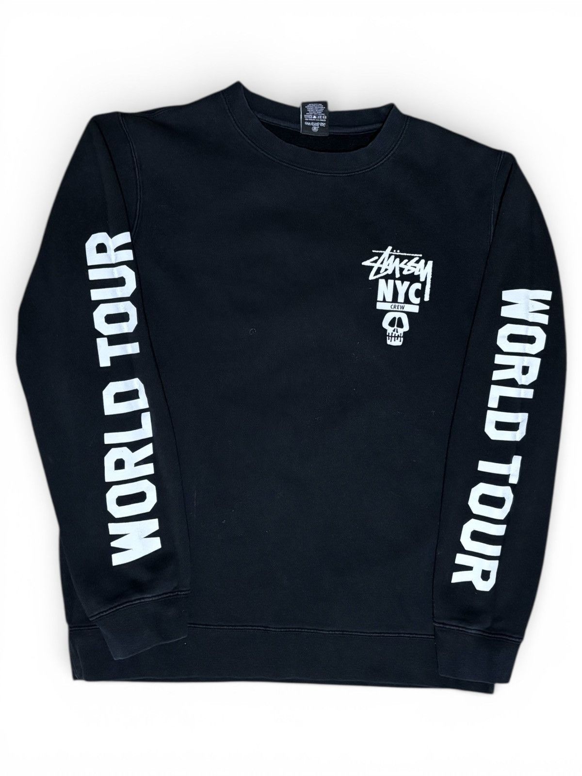 Stussy *VINTAGE* Stussy World Tour Sweatshirt Size US M / EU 48-50 / 2 - 1 Thumbnail