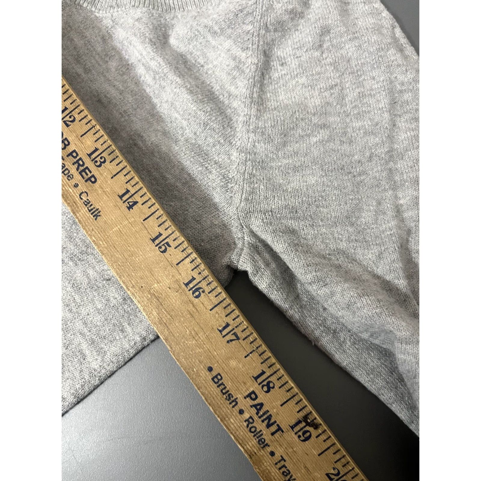 Loft LOFT VINTAGE Cable-Knit Long Sleeve Gray Sweater XS Casual Pullover Women 90s Size XS / US 0-2 / IT 36-38 - 5 Thumbnail