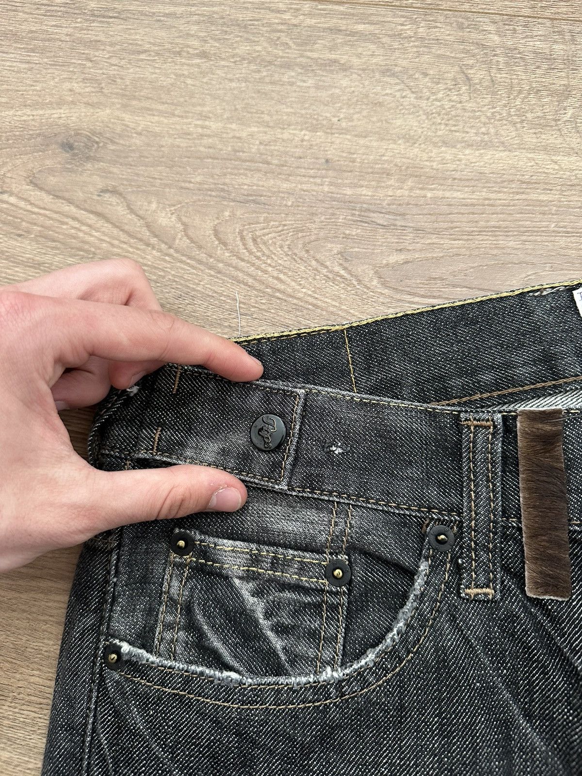 Prps 🔥VINTAGE PRPS JAPANESE STRAIGHT JEANS🔥 Size US 31 - 12 Thumbnail