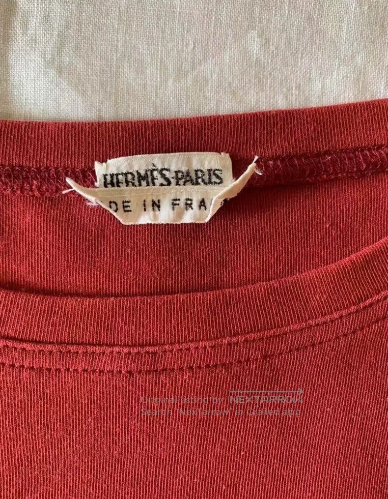 Hermes Hermes T-shirt from Margiela period Size S / US 4 / IT 40 - 6 Thumbnail