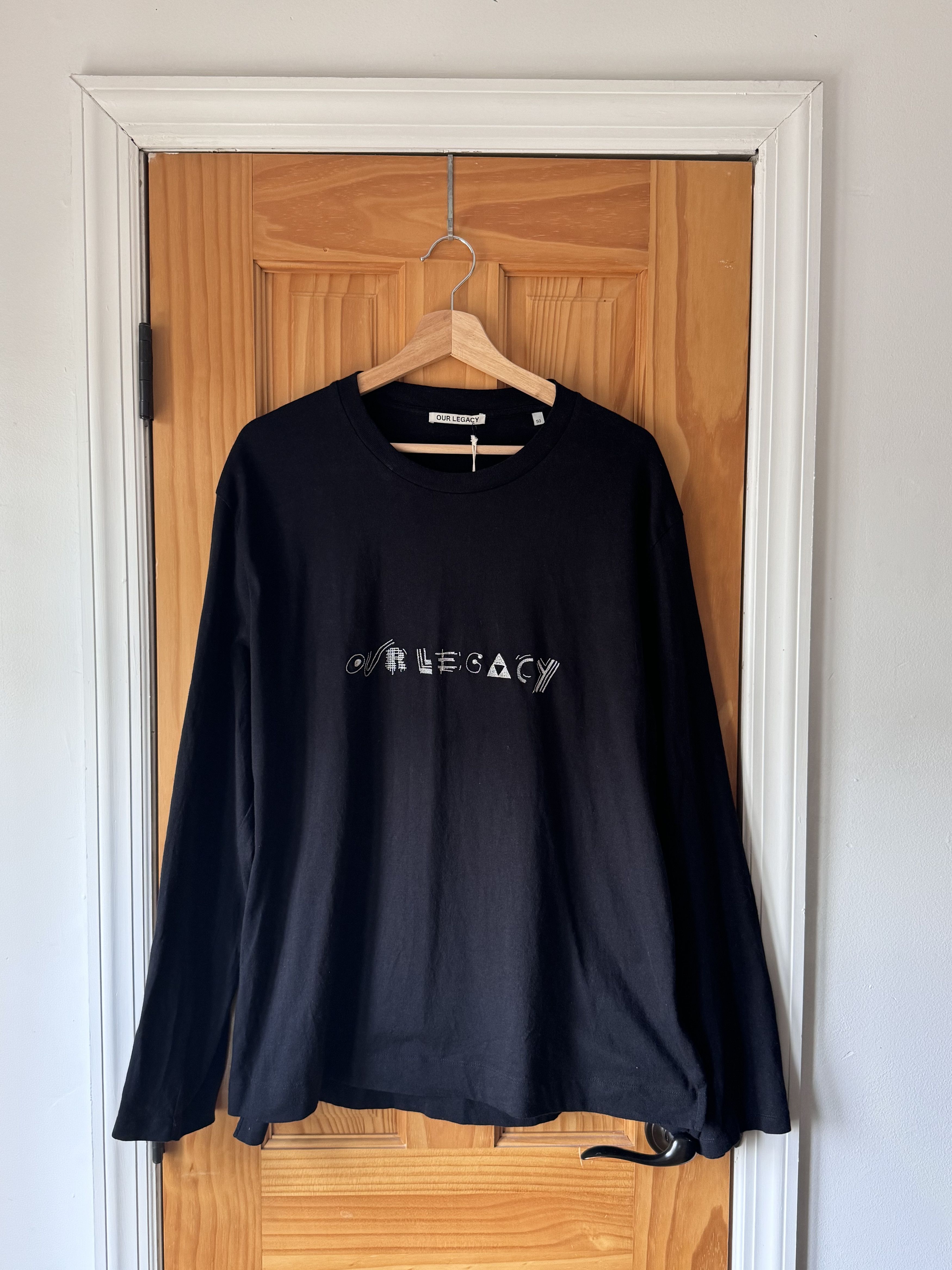 Our Legacy Abstract Embroidered Long Sleeve | Grailed