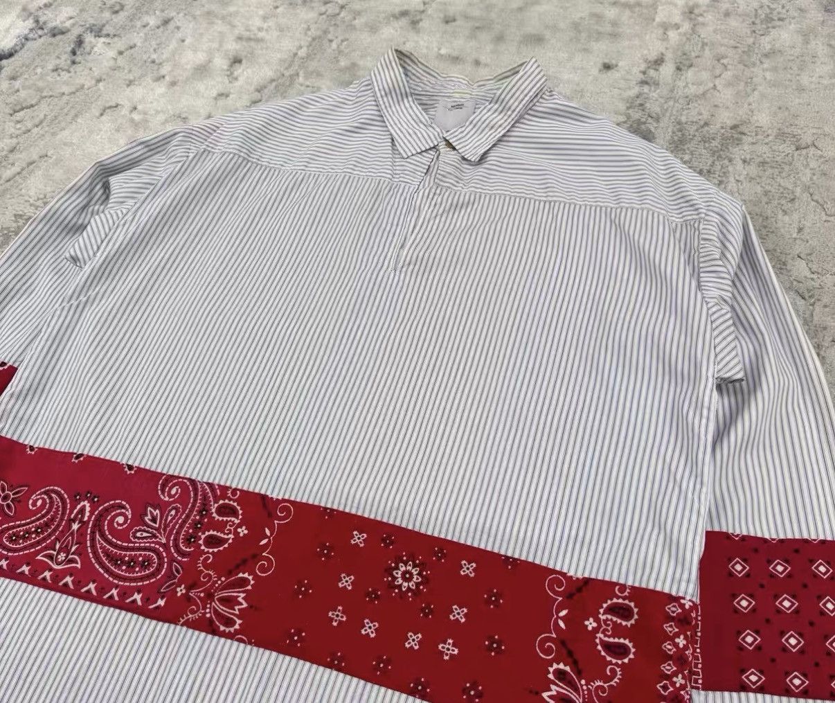 Visvim Visvim 17SS Tunic Kerchief Bandana Shirt J16 Size US XS / EU 42 / 0 - 2 Thumbnail