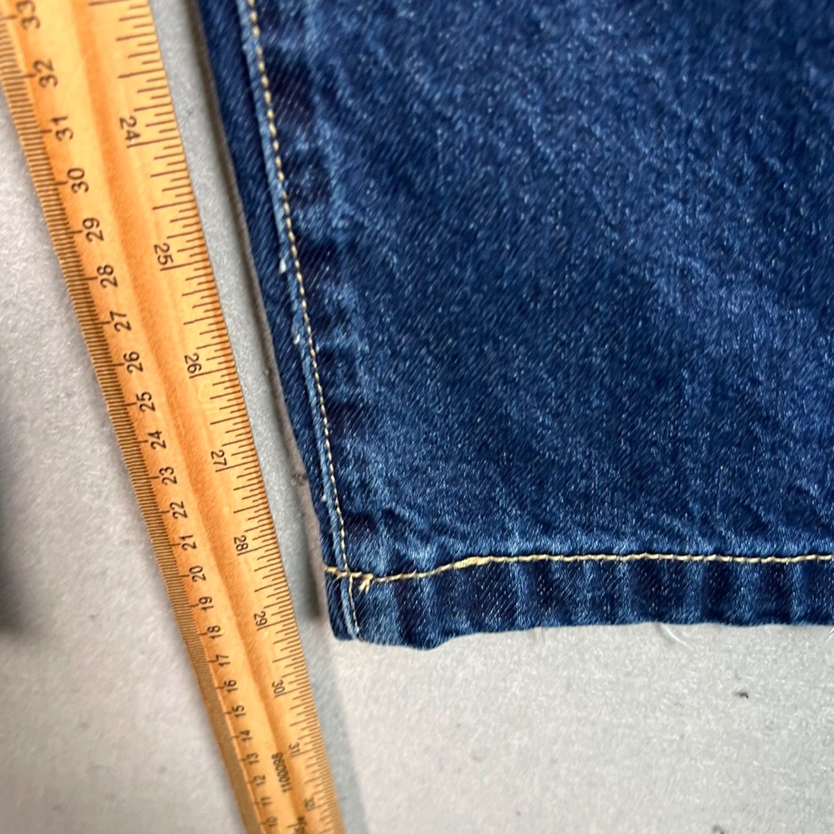 Vintage Urban Revivo Womens Jeans Size 6 High-Waist Wide-Leg Denim Blue 100% Cotton Size 28" / US 6 / IT 42 - 7 Thumbnail