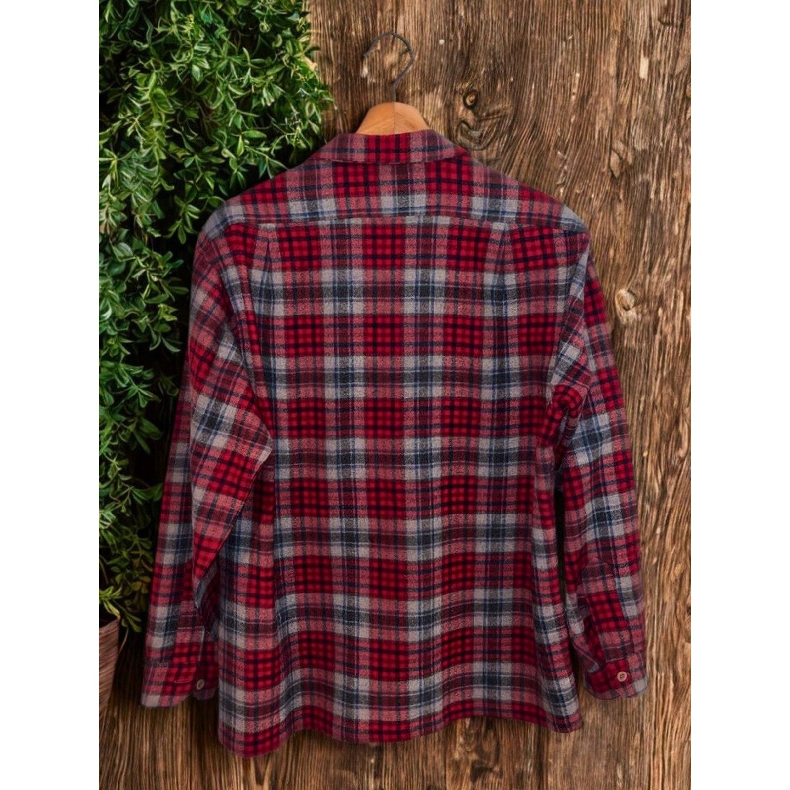 Pendleton Pendleton Board Shirt Jacket Shacket Plaid Wool Sz. L Size US L / EU 52-54 / 3 - 5 Thumbnail