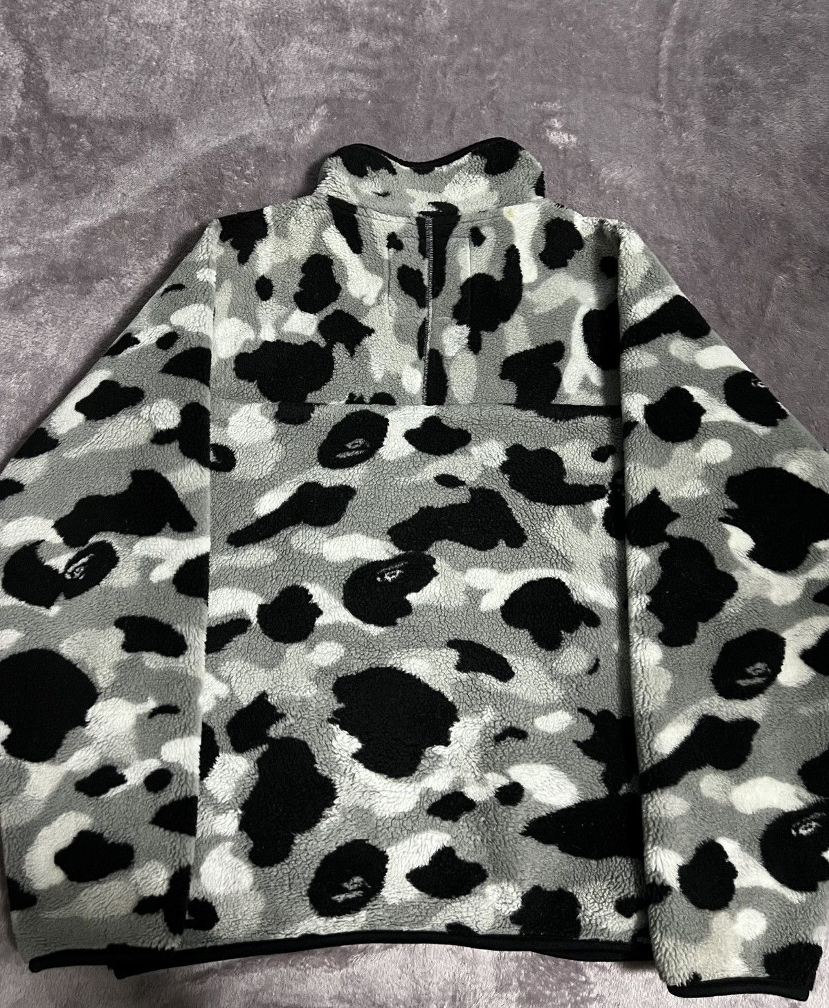 Bape Bape ‘04 Snow Camo Fleece Sweater Size US M / EU 48-50 / 2 - 6 Thumbnail