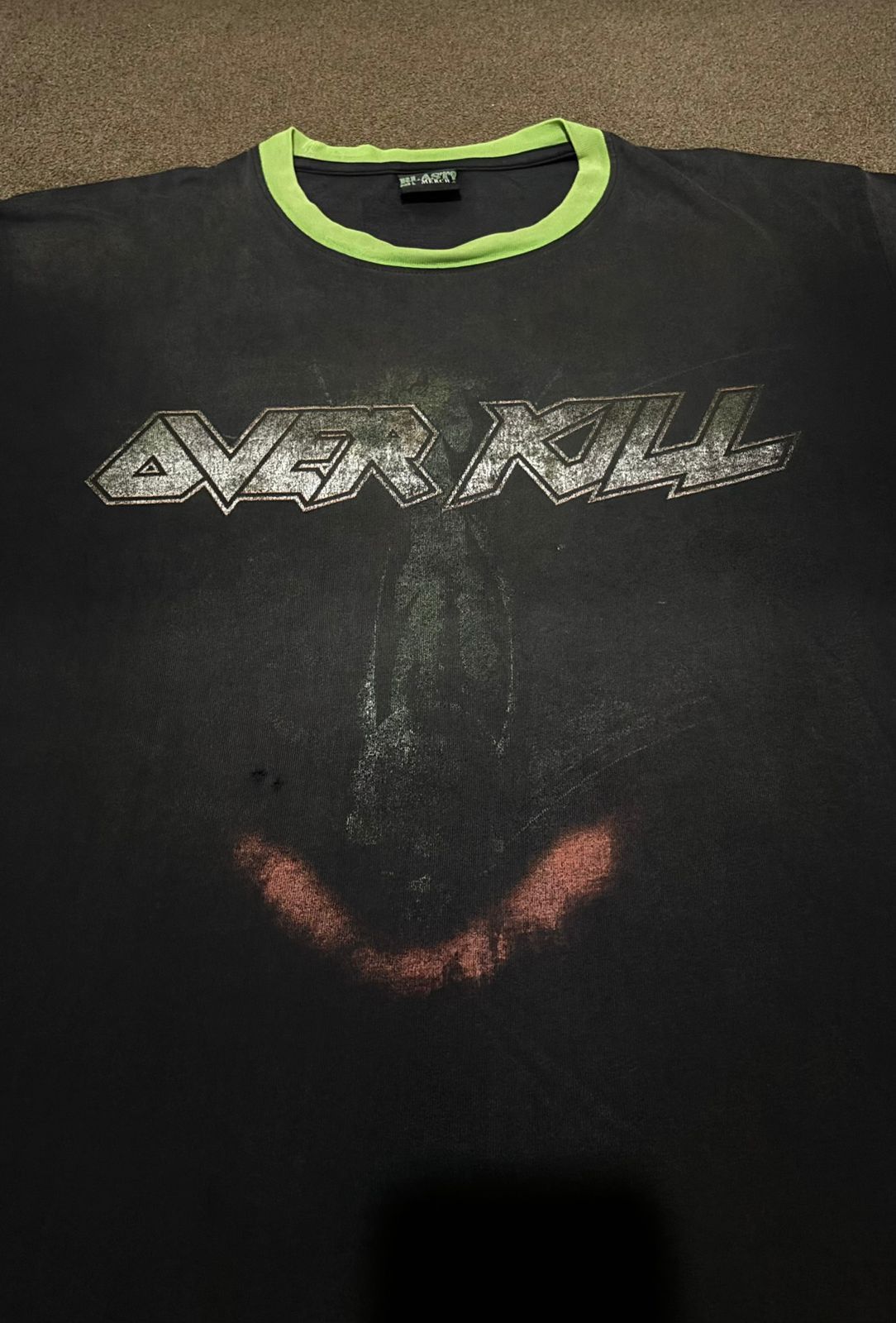 Band Tees vtg Overkill For Those Who Bleed Shirt Slayer Metallica Size US L / EU 52-54 / 3 - 2 Thumbnail