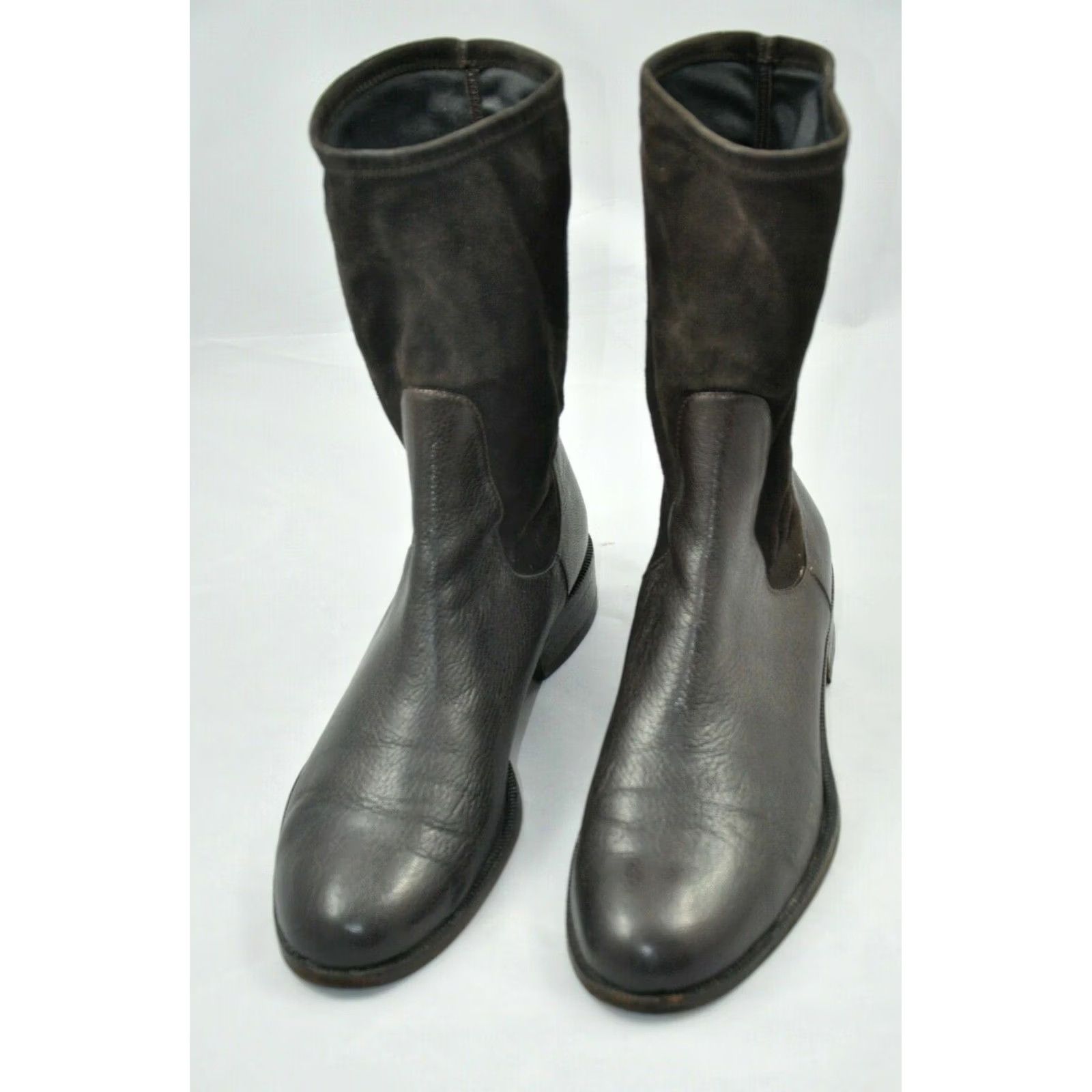 Vintage Gunex Brown Leather Bootie Women US 9 / EU 40 Ankle Booties Leather Outsole Italy Made 40 Brown Womens Boots Size US 7 / IT 37 - 3 Thumbnail