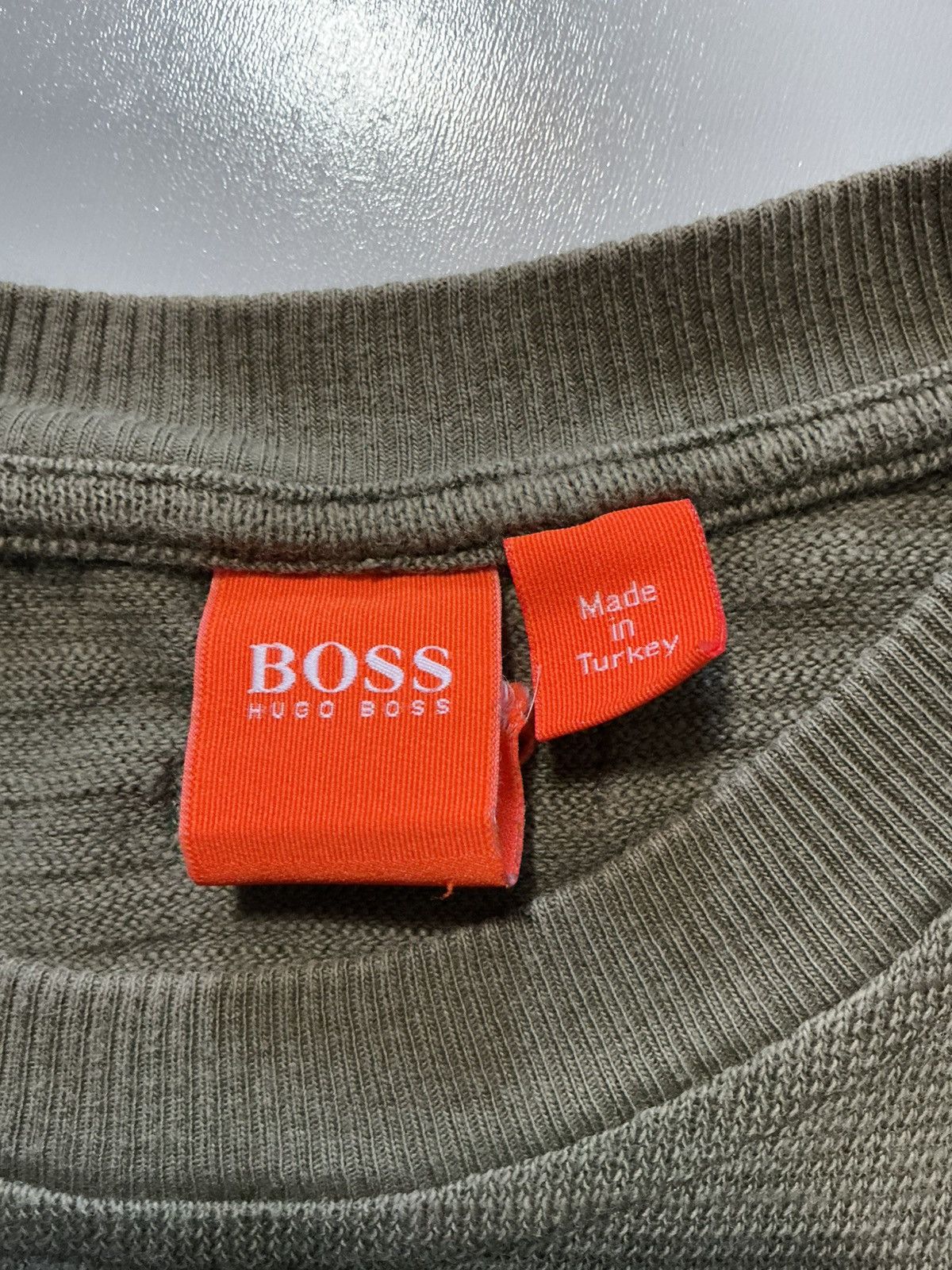 Hugo Boss Hugo Boss Waso Dragon Oriental Embroidered Olive Sweater Size US M / EU 48-50 / 2 - 5 Thumbnail