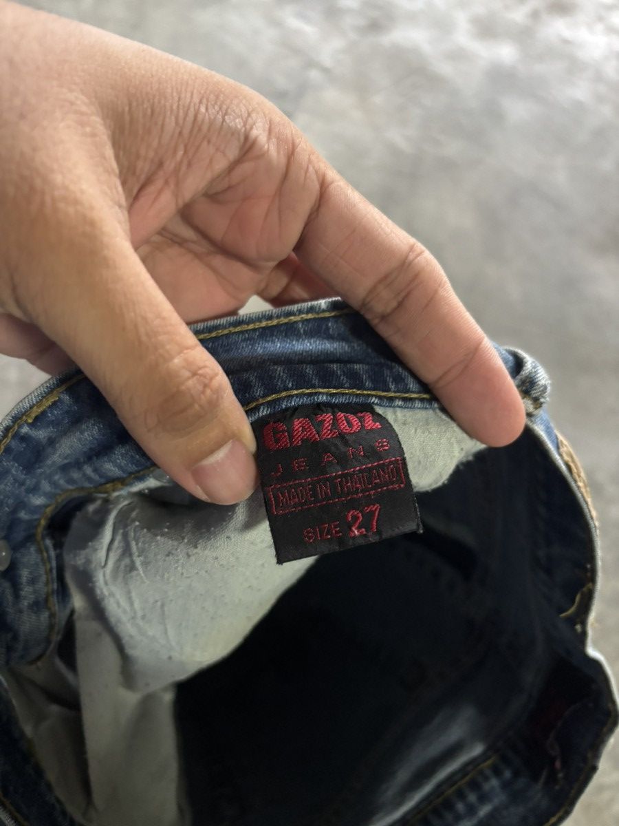 20471120 × Hysteric Glamour × If Six Was Nine GAZOZ flare star jeans punk gothic american flag style Size US 26 / EU 42 - 6 Thumbnail