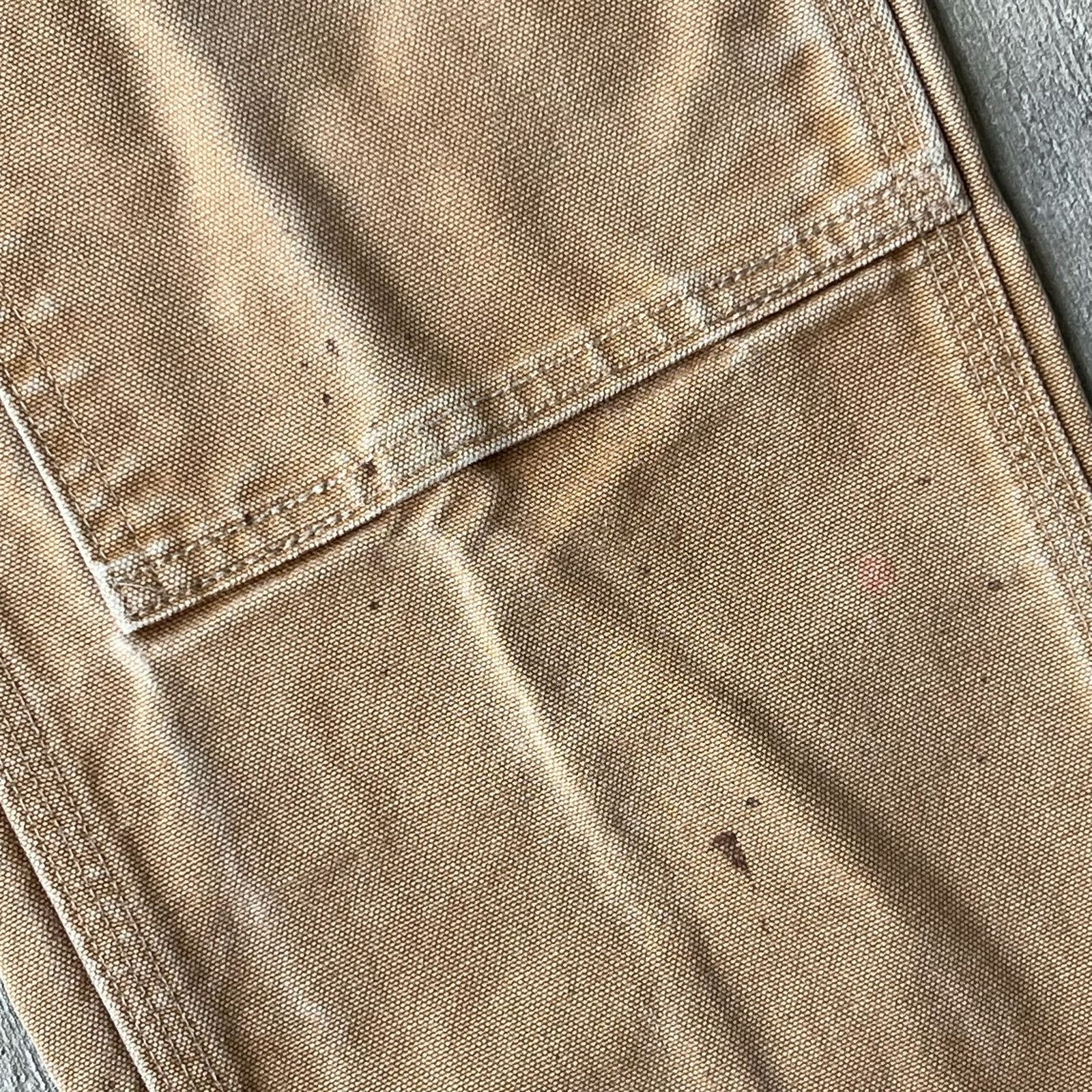 Carhartt × Vintage Carhartt brown double knee work wear carpenter pants Size US 27 - 7 Thumbnail