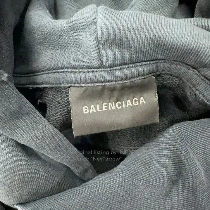 Balenciaga Balenciaga Logo Print Relaxed Fit Hoodie. Size US L / EU 52-54 / 3 - 6 Thumbnail