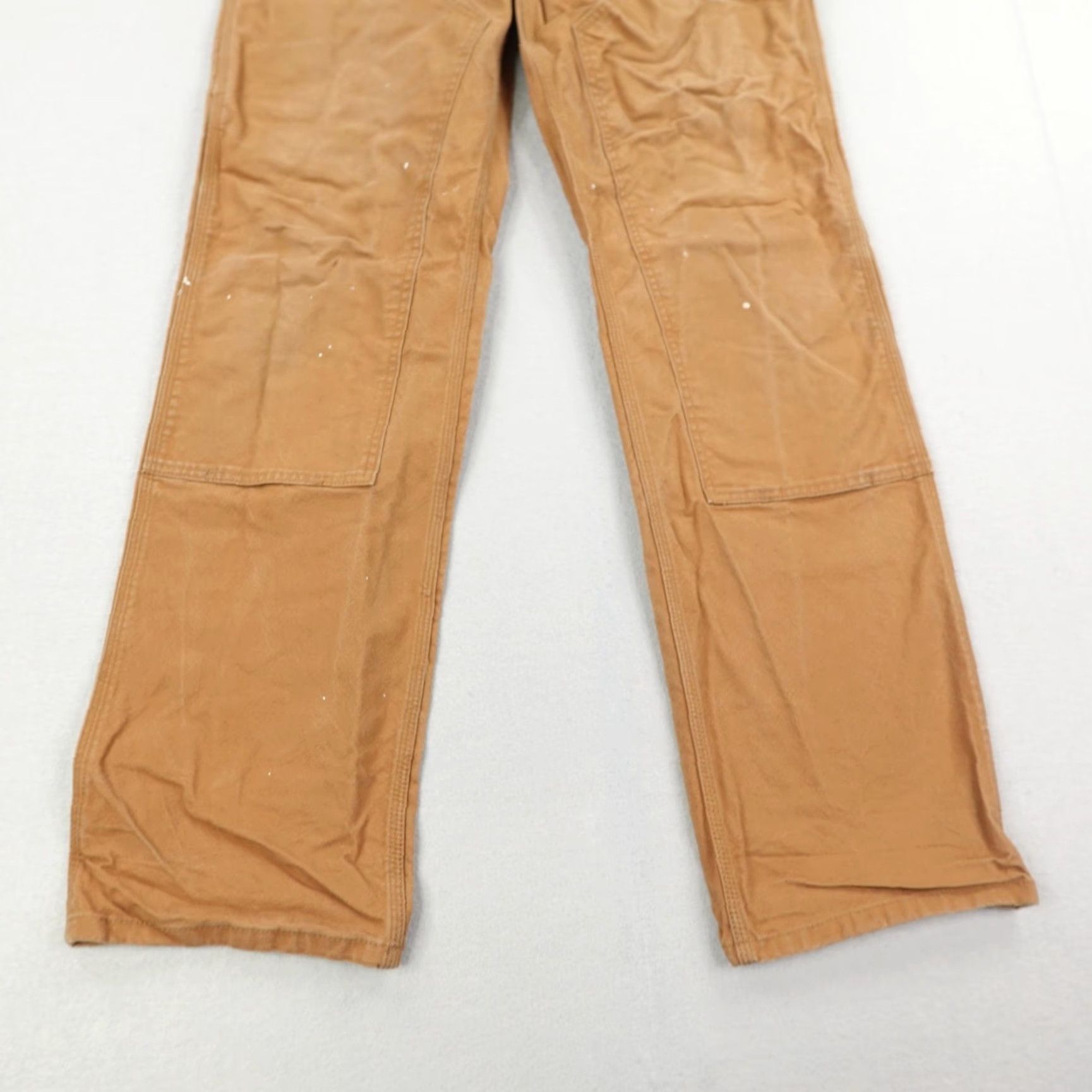 Carhartt VINTAGE Carhartt Work Pants Mens 36x36 Relaxed Fit Brown Cotton Spandex Canvas Carpenter Durable Trousers Size US 36 / EU 52 - 3 Thumbnail