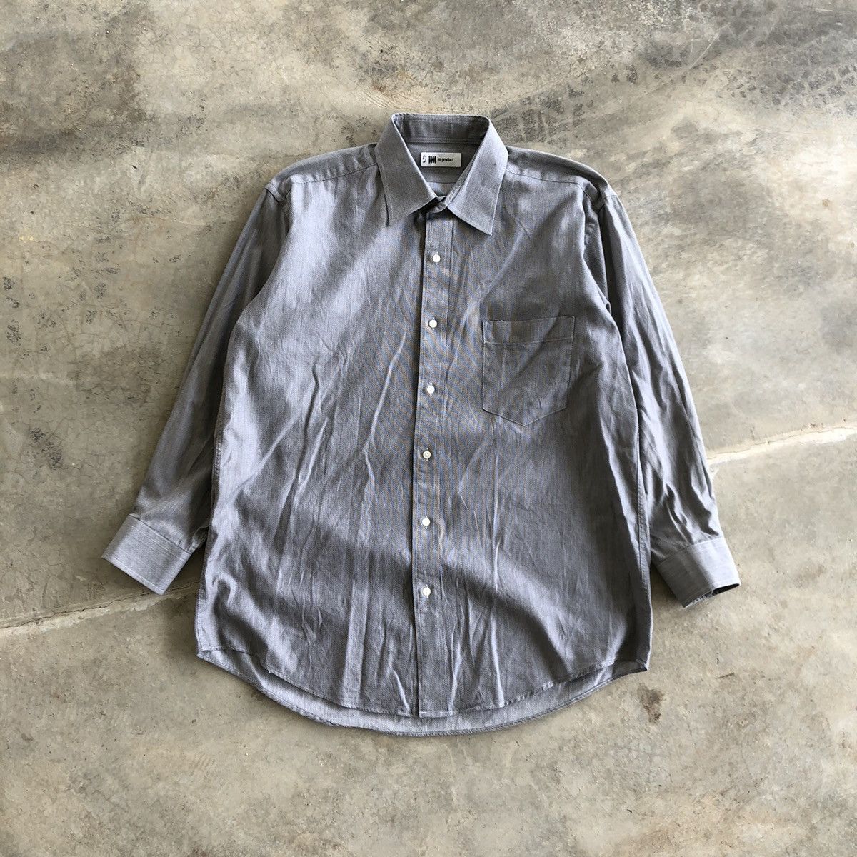 IM Product Issey Miyake Long Sleeve Button Up Shirt
