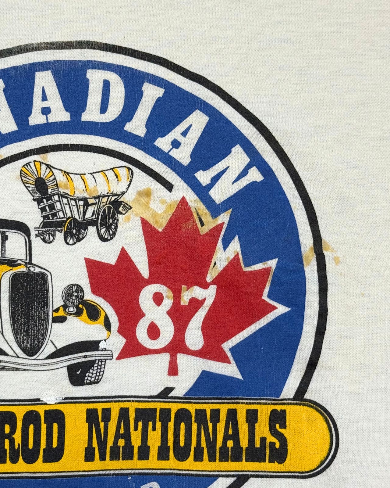 Vintage Vintage 1987 Canadian Street Rod Nationals Ringer T-Shirt M Size US M / EU 48-50 / 2 - 5 Thumbnail