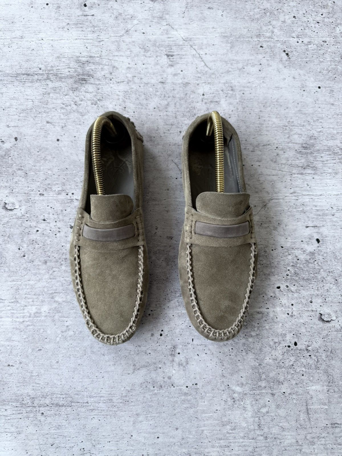 Yves Saint Laurent Yves Saint Laurent YSL Light Suede Men’s Moccasin Size US 7 / EU 40 - 2 Thumbnail