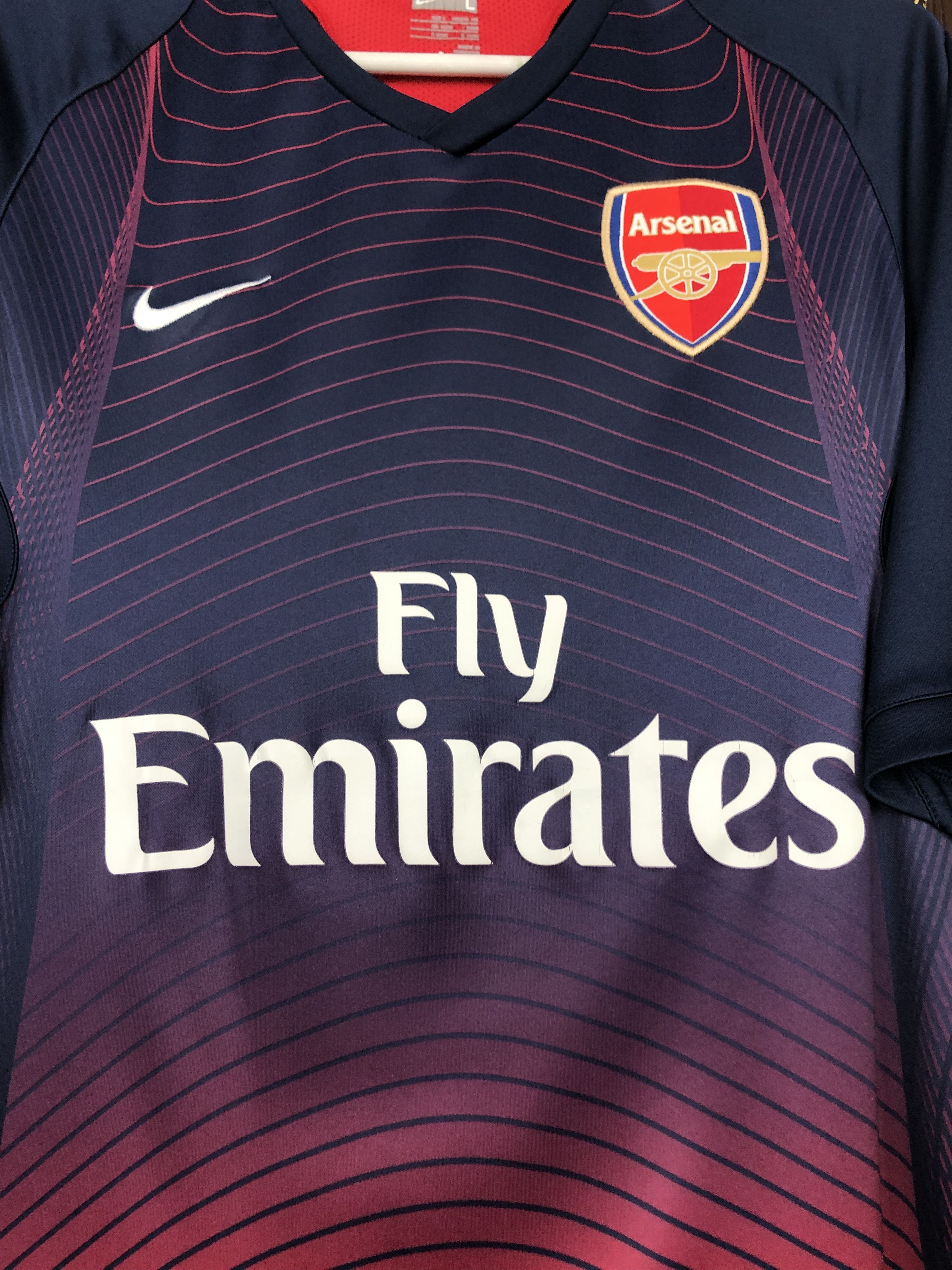 Nike Vintage Arsenal Football Shirt Soccer Jersey Train Tee Hype Size US L / EU 52-54 / 3 - 3 Thumbnail