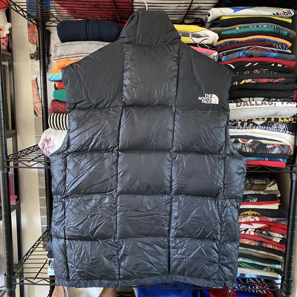 The North Face Vintage The North Face Goose Down NylonPuffy Vest Black 90s Size US M / EU 48-50 / 2 - 7 Thumbnail