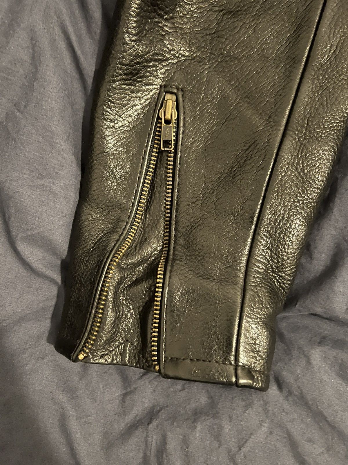 Vintage Vintage Heavy Leatherman NYC Motorcyle Jacket Size US M / EU 48-50 / 2 - 3 Thumbnail