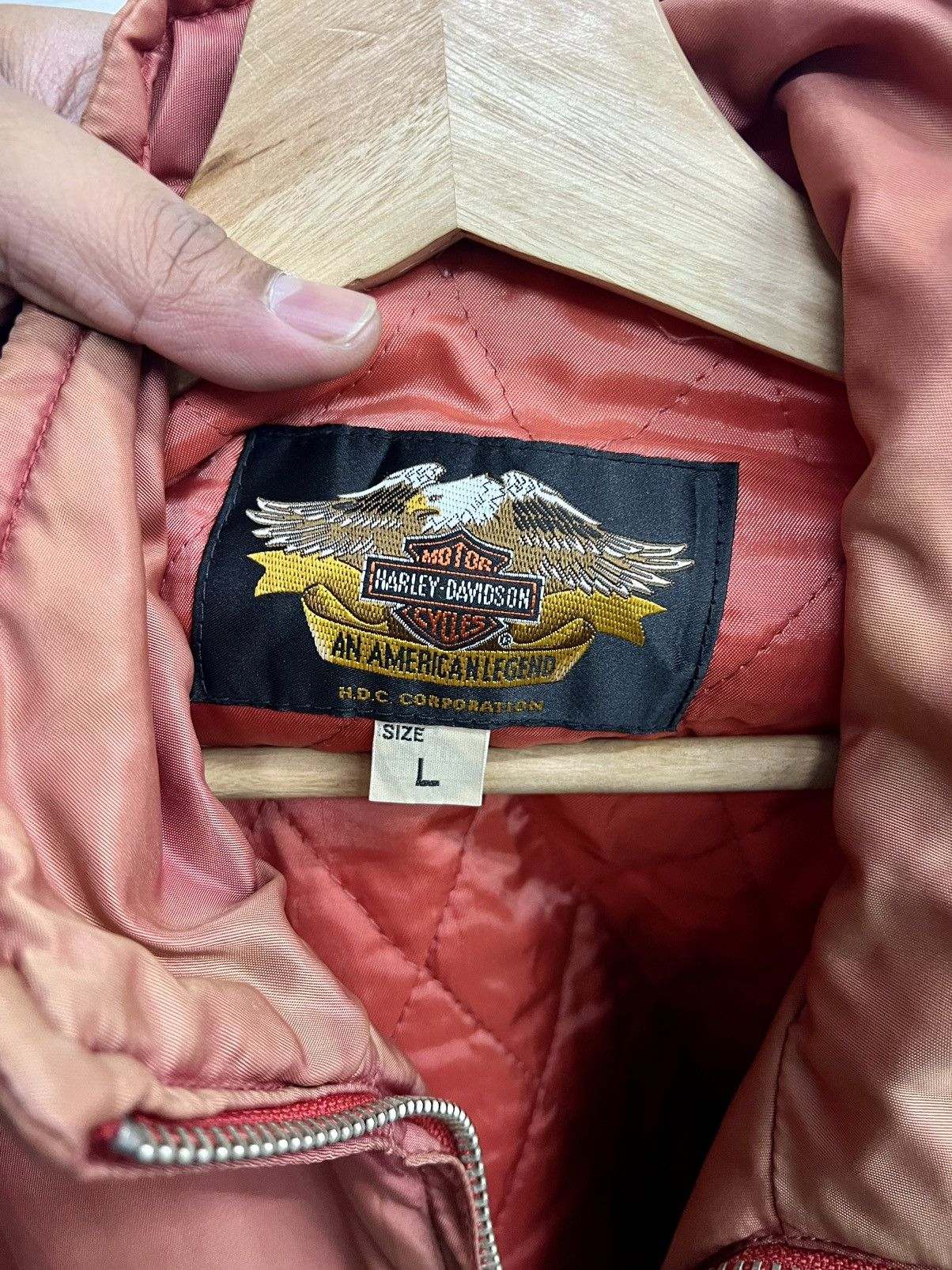 Harley Davidson × Vintage Vintage Harley Davidson Racing AMA National Jacket Size US L / EU 52-54 / 3 - 15 Thumbnail