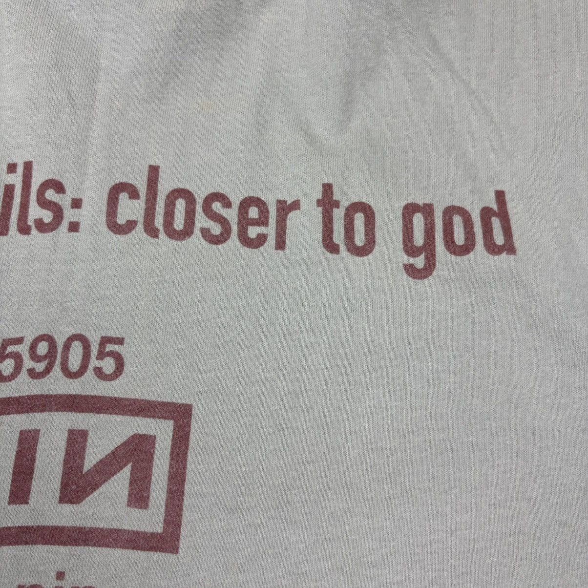 Band Tees Nine inch nails - Closer to god 1994’s Size US XL / EU 56 / 4 - 7 Thumbnail