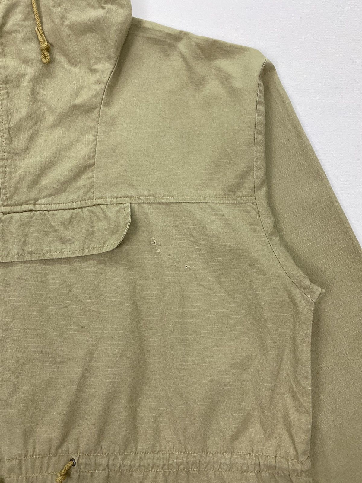 Japanese Brand Houston Dirty Distressed Ripstop Anorak Size US M / EU 48-50 / 2 - 10 Thumbnail