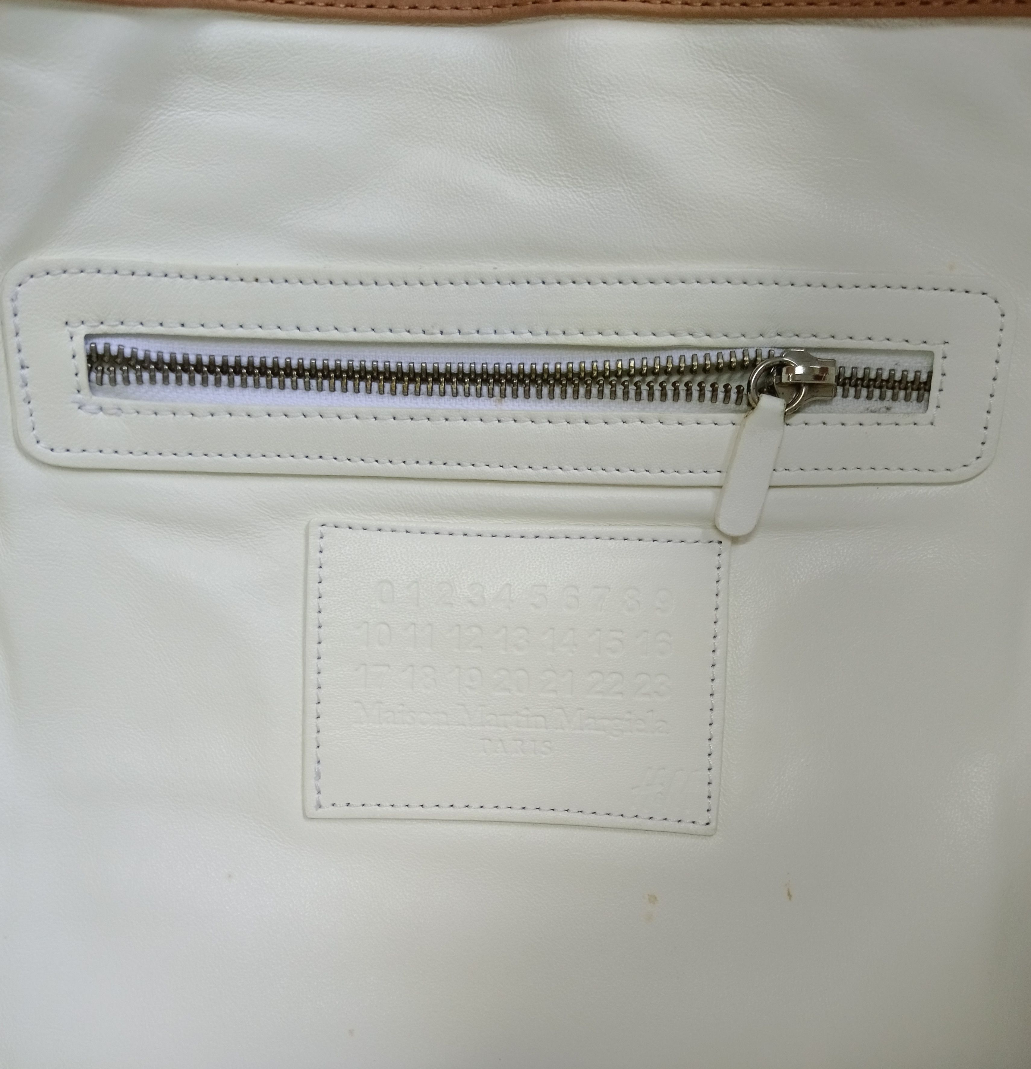 Maison Margiela MAISON MARTIN MARGIELA X H&M LEATHER TOTE BAG Size ONE SIZE - 6 Thumbnail