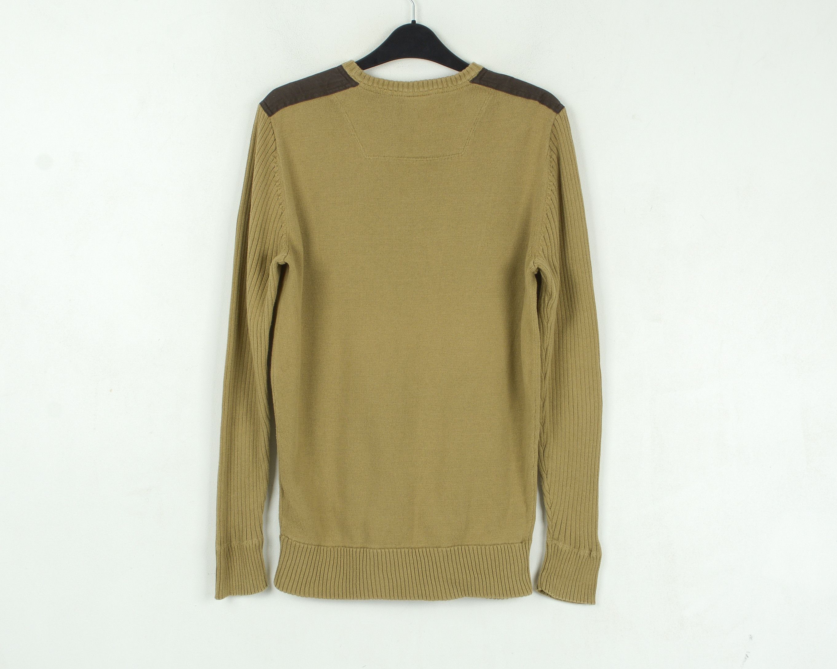 Timberland Cotton Sweater S Pullover Crew Neck Beige Jumper Knitted Top Size US S / EU 44-46 / 1 - 5 Thumbnail