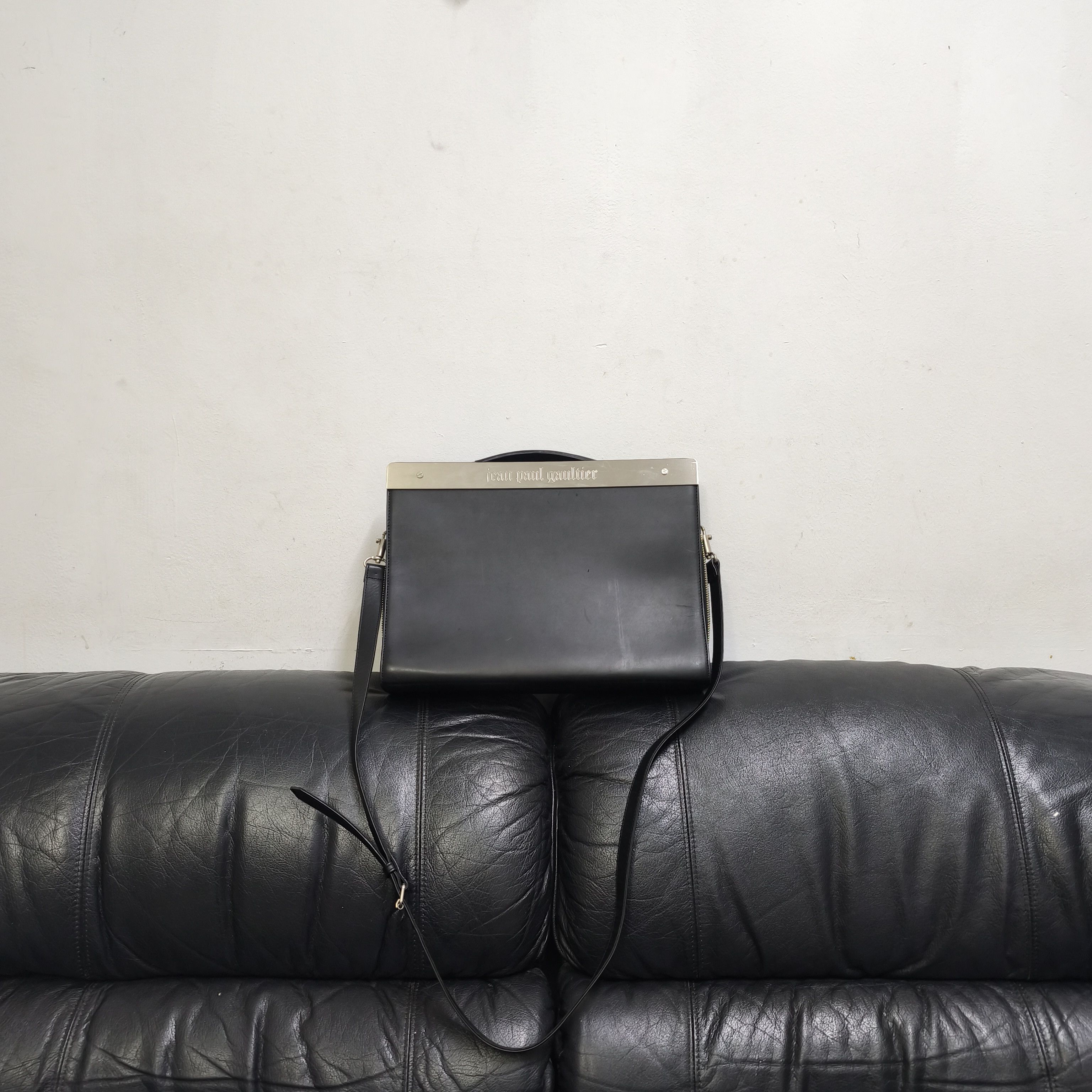 Vintage Jean Paul Gaultier Sling Bag in Black, Men's