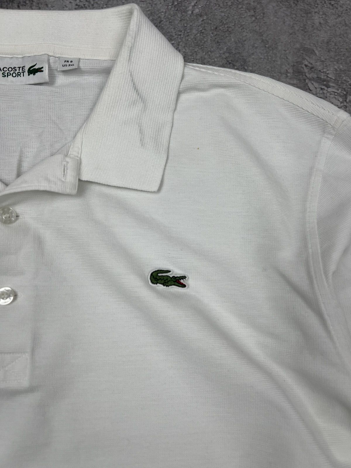 Lacoste 3xlarge Lacoste White Classic Polo Sweater Size US XXL / EU 58 / 5 - 4 Thumbnail