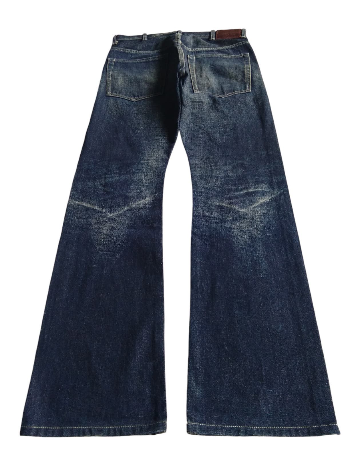 Tornado Mart FLARE JAPANESE MEN’S BIGI SELVEDGE RUSTY DENIM Size US 30 / EU 46 - 6 Thumbnail