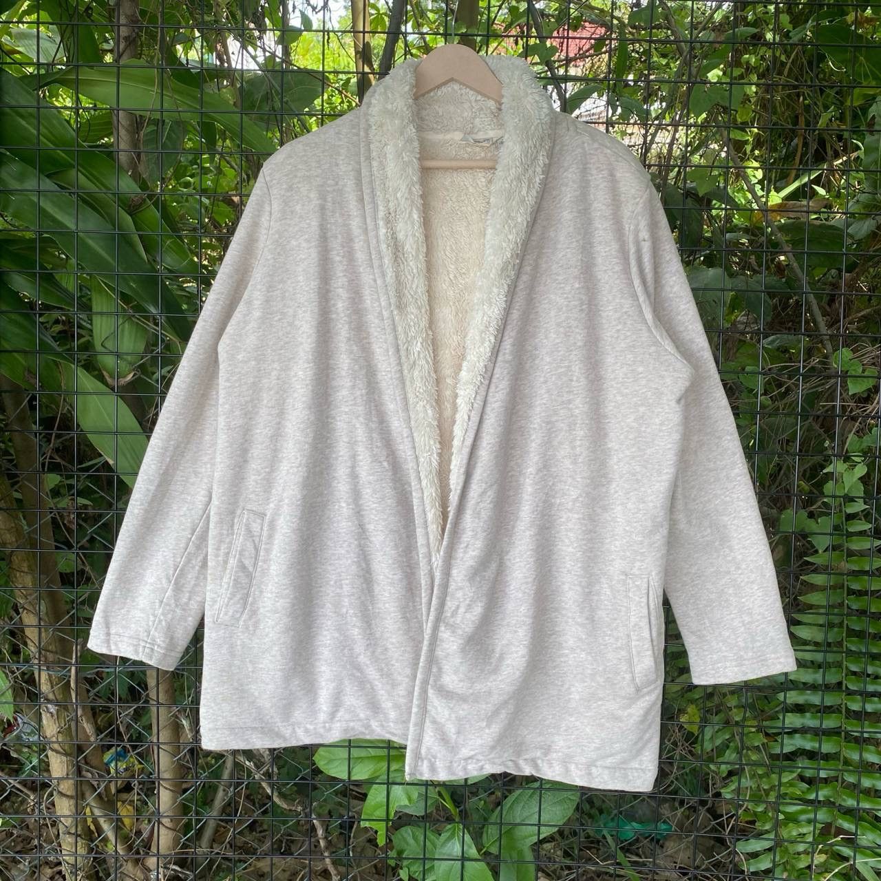 L.L. Bean Vtg LL Bean Sherpa Button Less Cardigan Size XL / US 12-14 / IT 48-50 - 1 Thumbnail