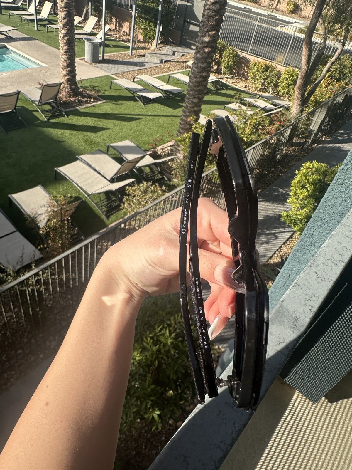 Christian Dior Monsieur Christian Dior Black Mask Sunglasses Size ONE SIZE - 6 Thumbnail