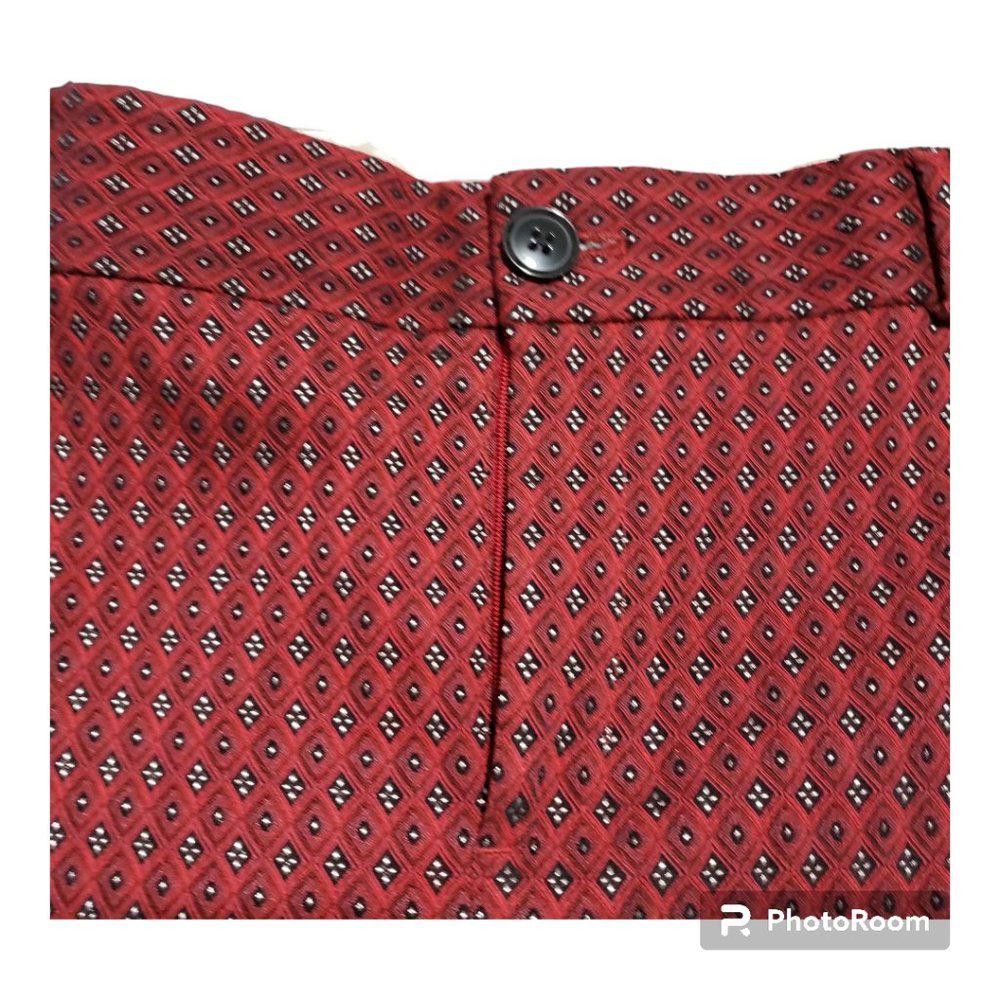 Banana Republic CT698 Banana Republic Ladies Red & Black Pant 12 Size 34" / US 12 / IT 48 - 5 Thumbnail