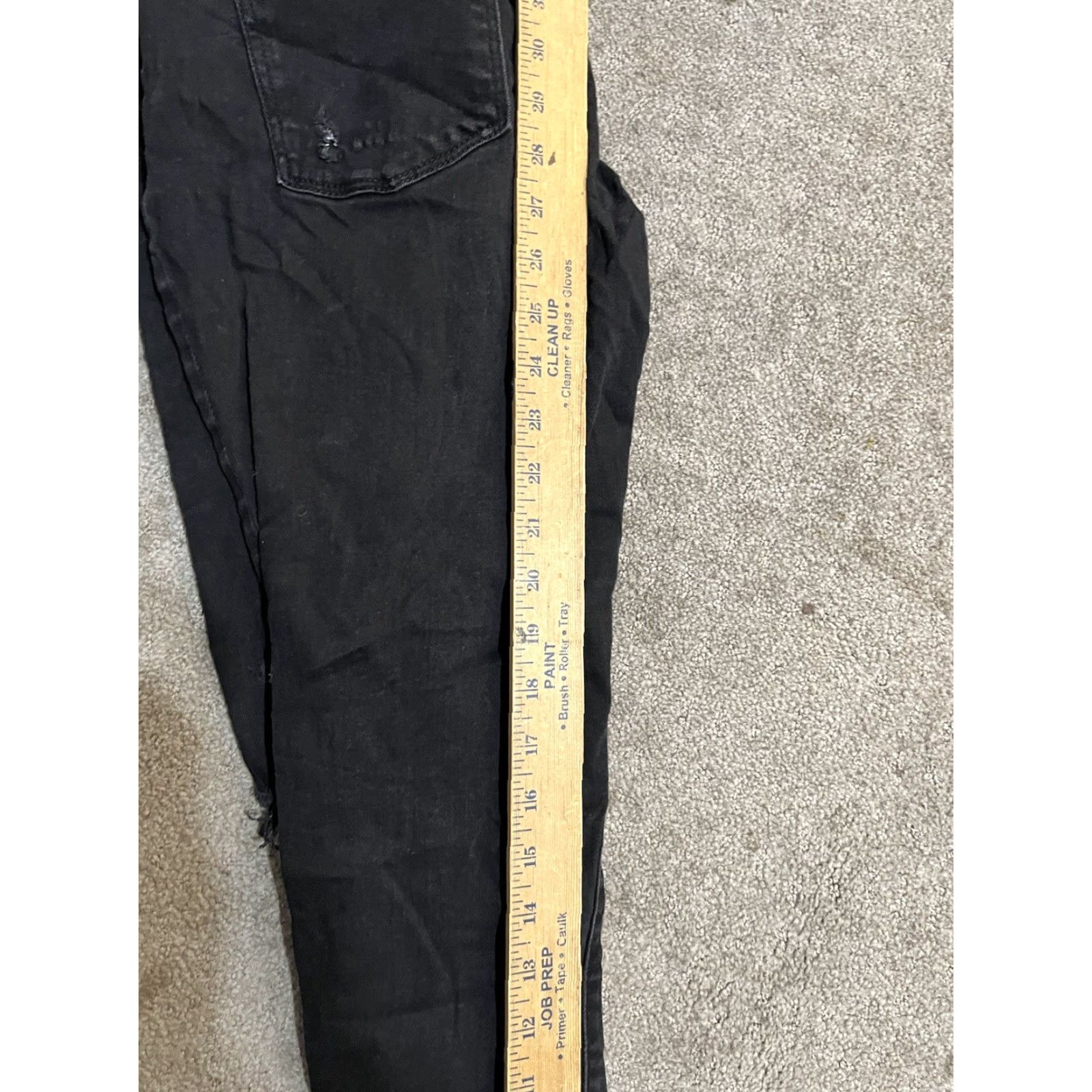 DL1961 DL1961 EMMA Power Legging Jeans Womens 28 Black Dark Wash Comfort Stretch Denim Jegging Slim 5-Pocket Logo City USA Girls Womens Size 28" / US 6 / IT 42 - 6 Thumbnail