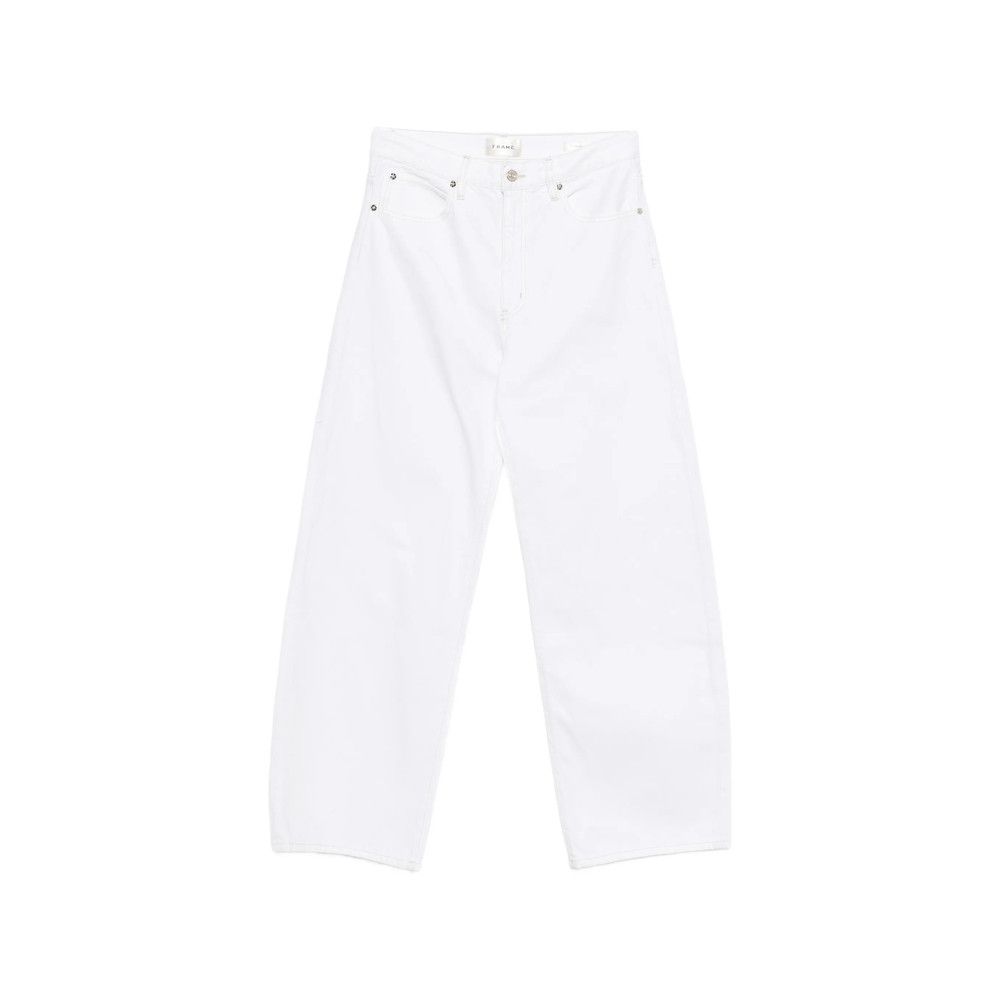 Frame Frame WHITE Denim - Boyfriend Jeans Size 27" / US 4 / IT 40 - 1 Thumbnail