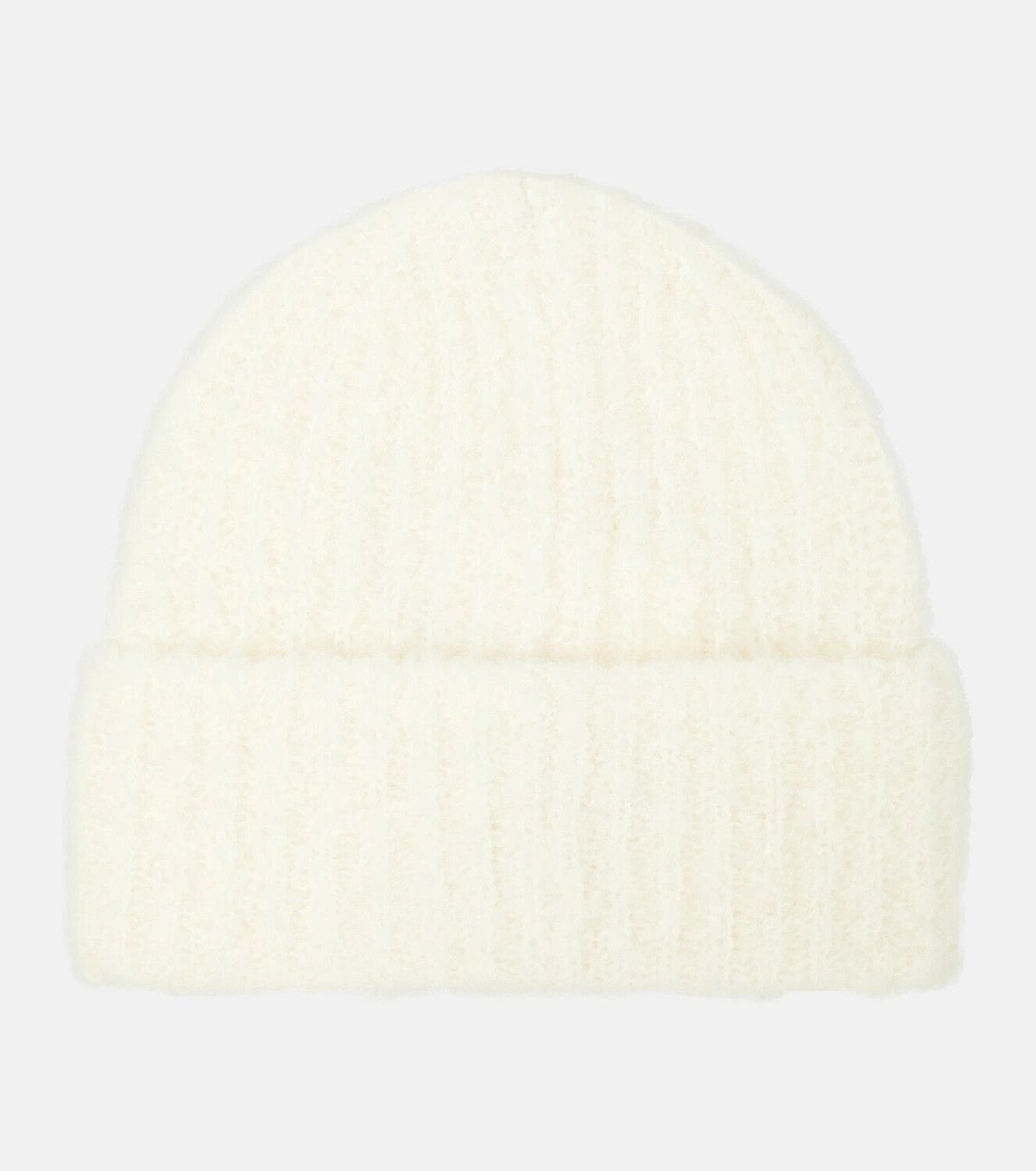 Toteme o1mle0525 Size: OS / Boucie Knit Cap / Hat Beanie in Bone Size ONE SIZE - 4 Thumbnail