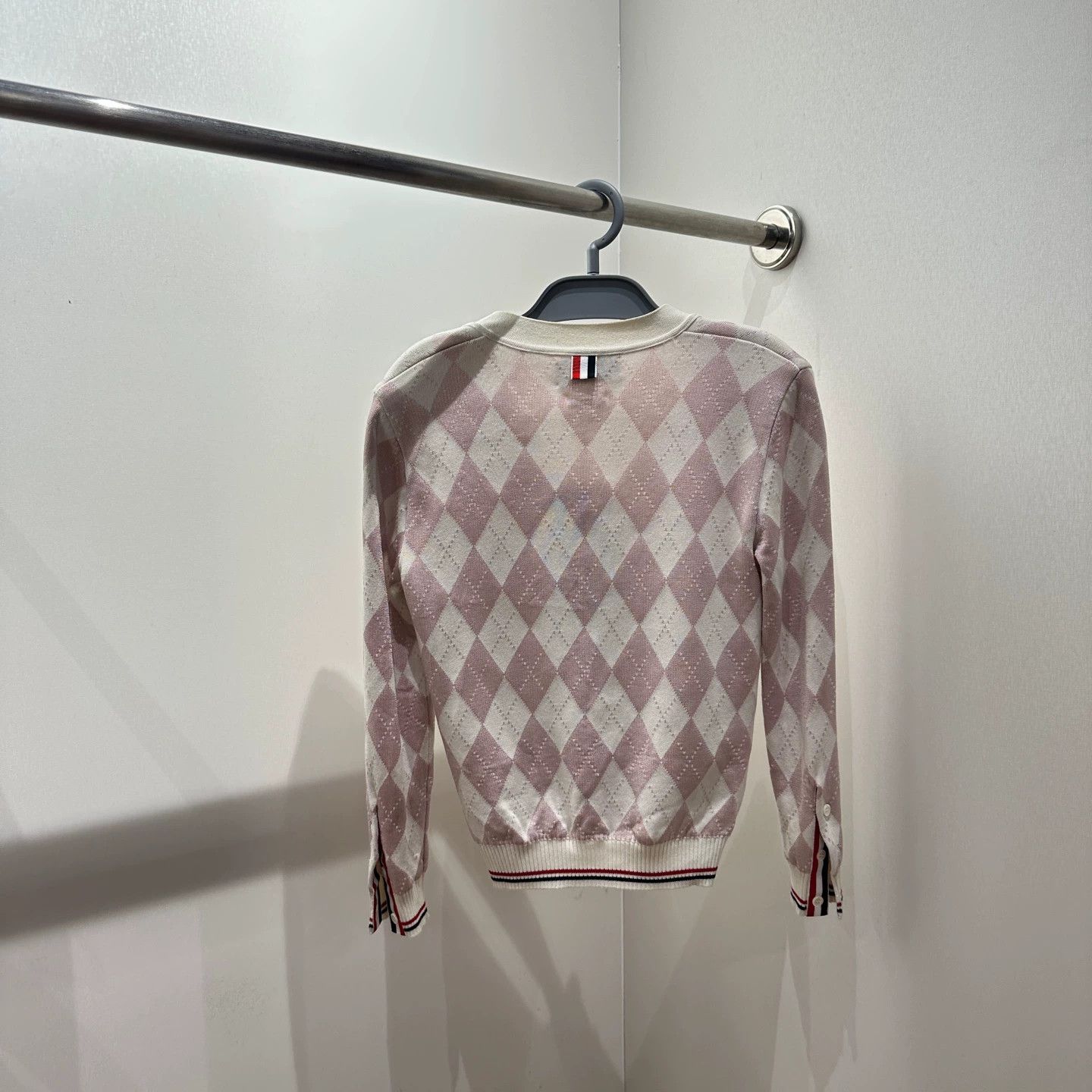 Thom Browne Thom Browne mar617 quilted silk-wool cardigan 38 Size XS / US 0-2 / IT 36-38 - 2 Thumbnail